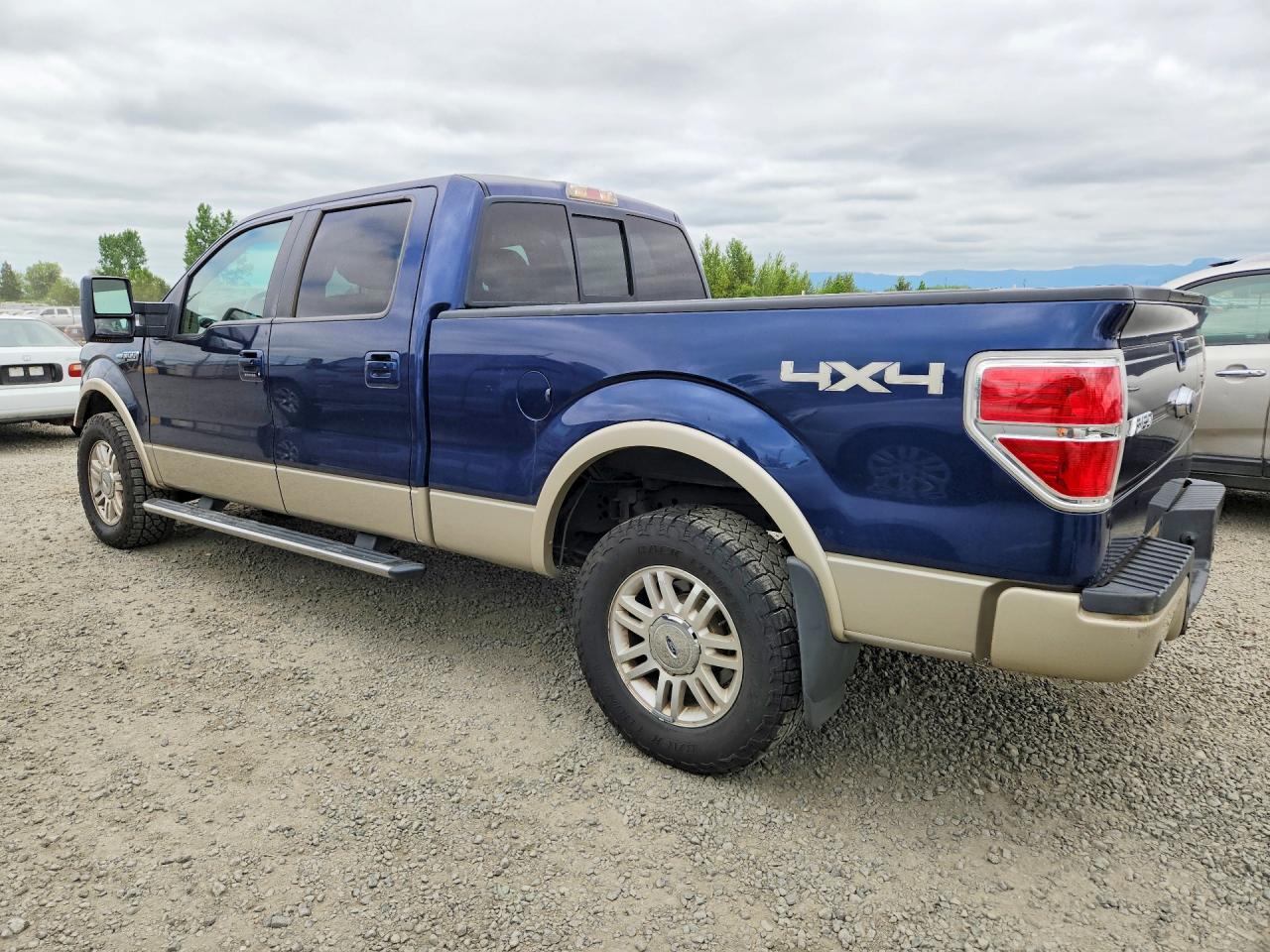 2009 Ford F150 Supercrew Blue vin: 1FTPW14V29FB21566