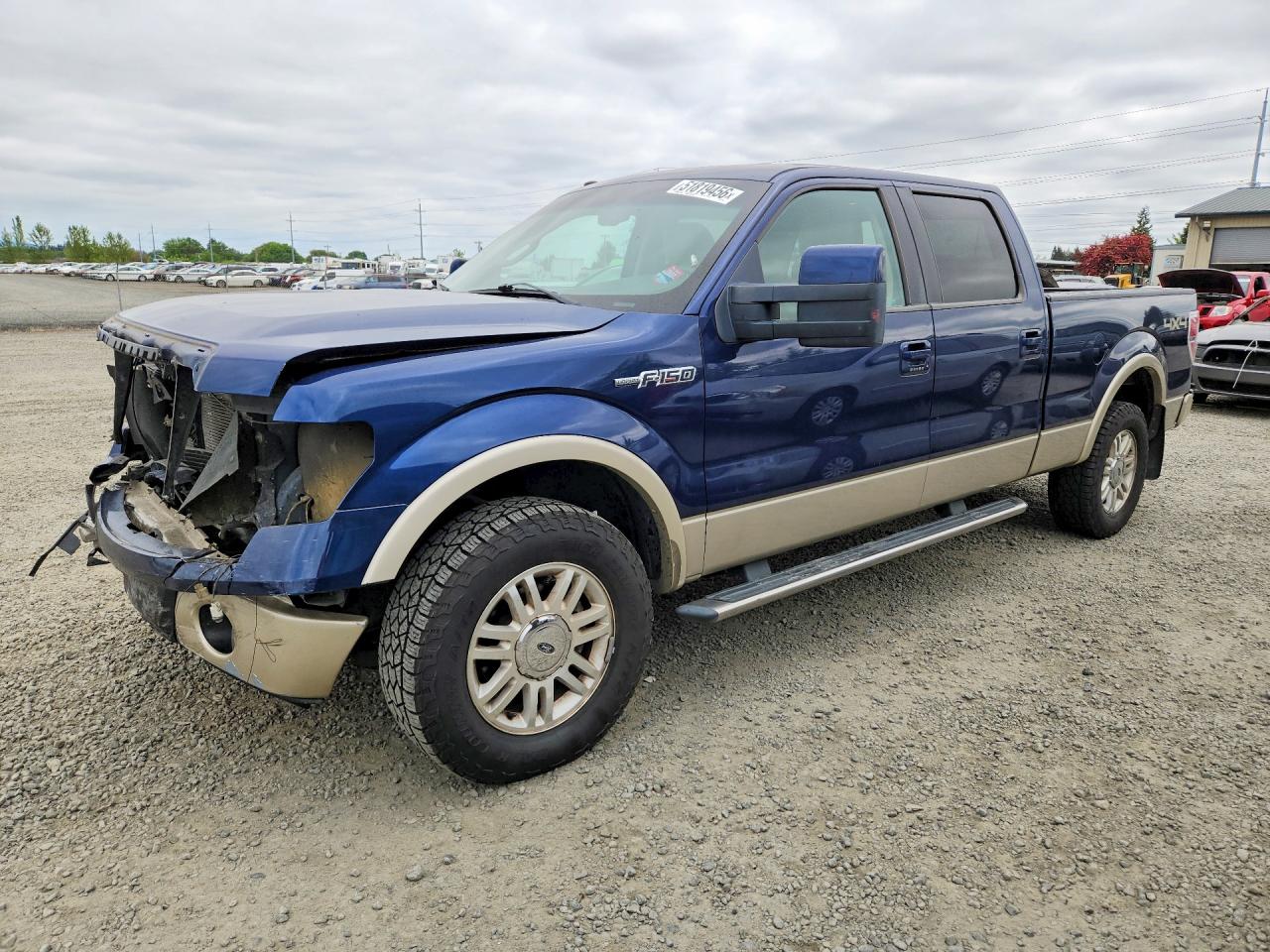 2009 Ford F150 Supercrew Blue vin: 1FTPW14V29FB21566
