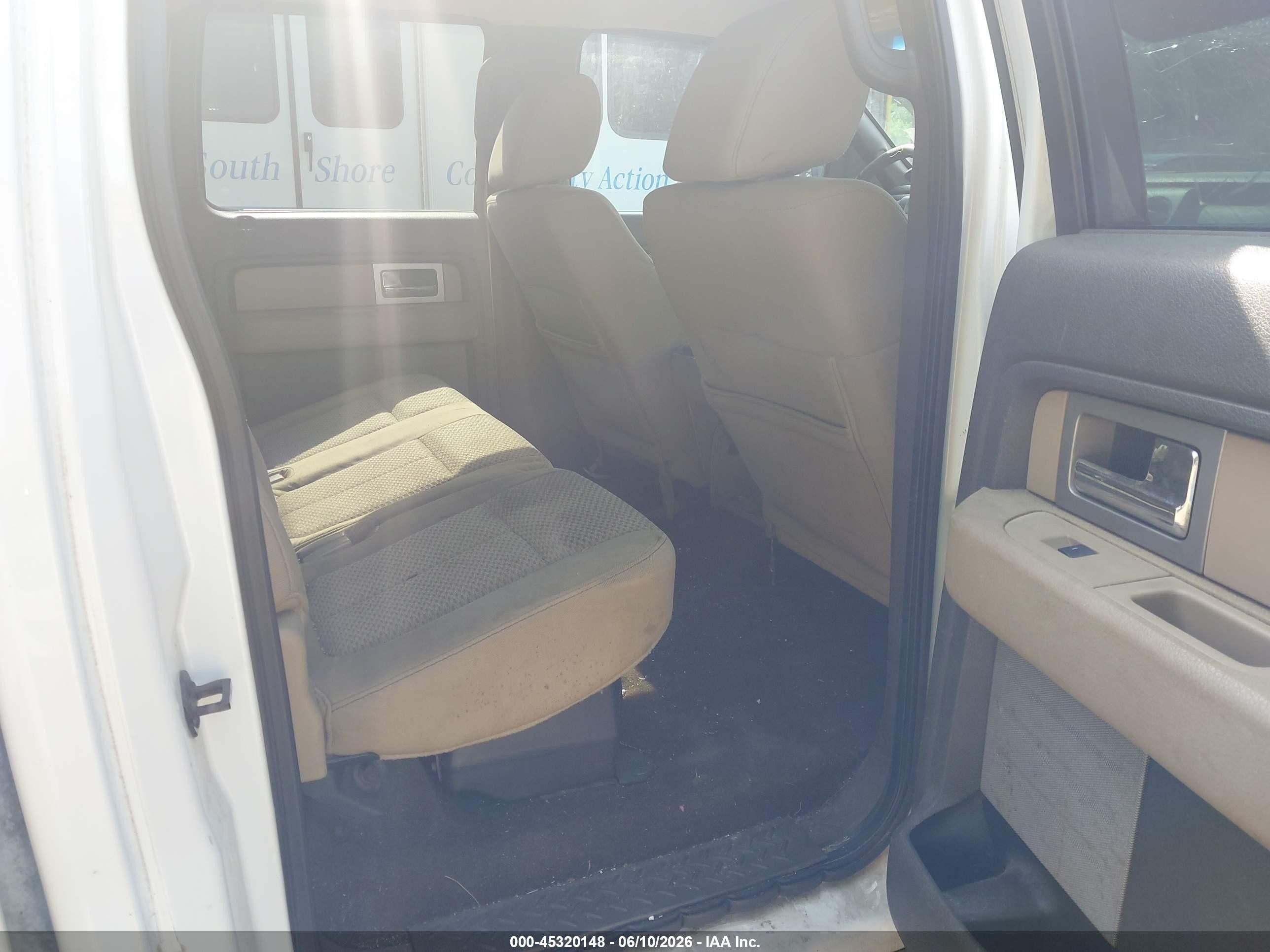 2009 Ford F-150 Fx4/king Ranch/lariat/platinum/xl/xlt White vin: 1FTPW14V29FB23530