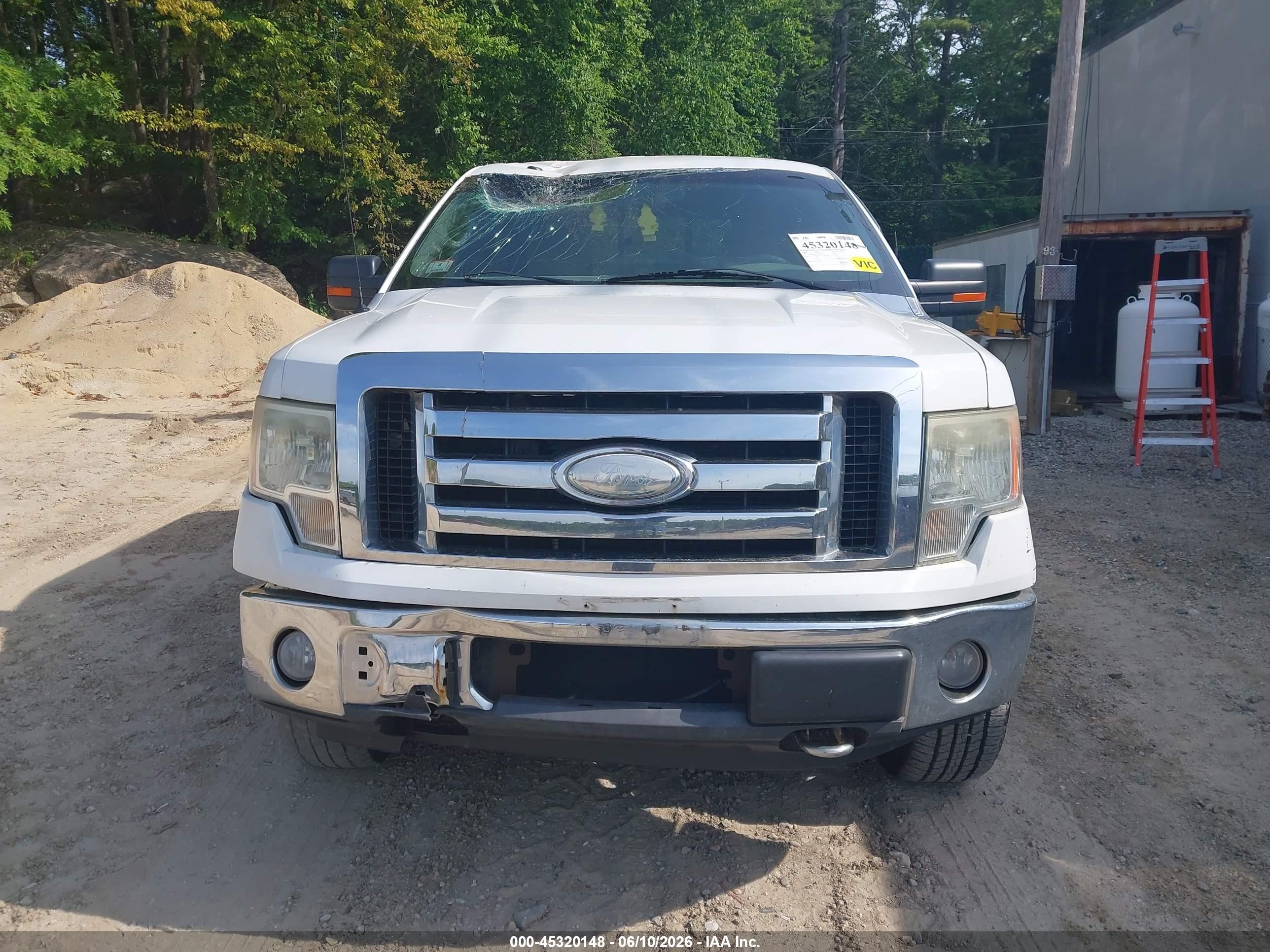 2009 Ford F-150 Fx4/king Ranch/lariat/platinum/xl/xlt White vin: 1FTPW14V29FB23530