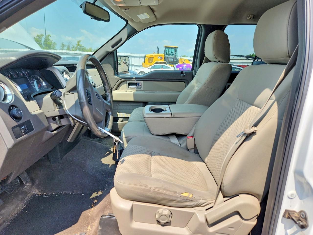 2009 Ford F150 Supercrew White vin: 1FTPW14V29FB42451