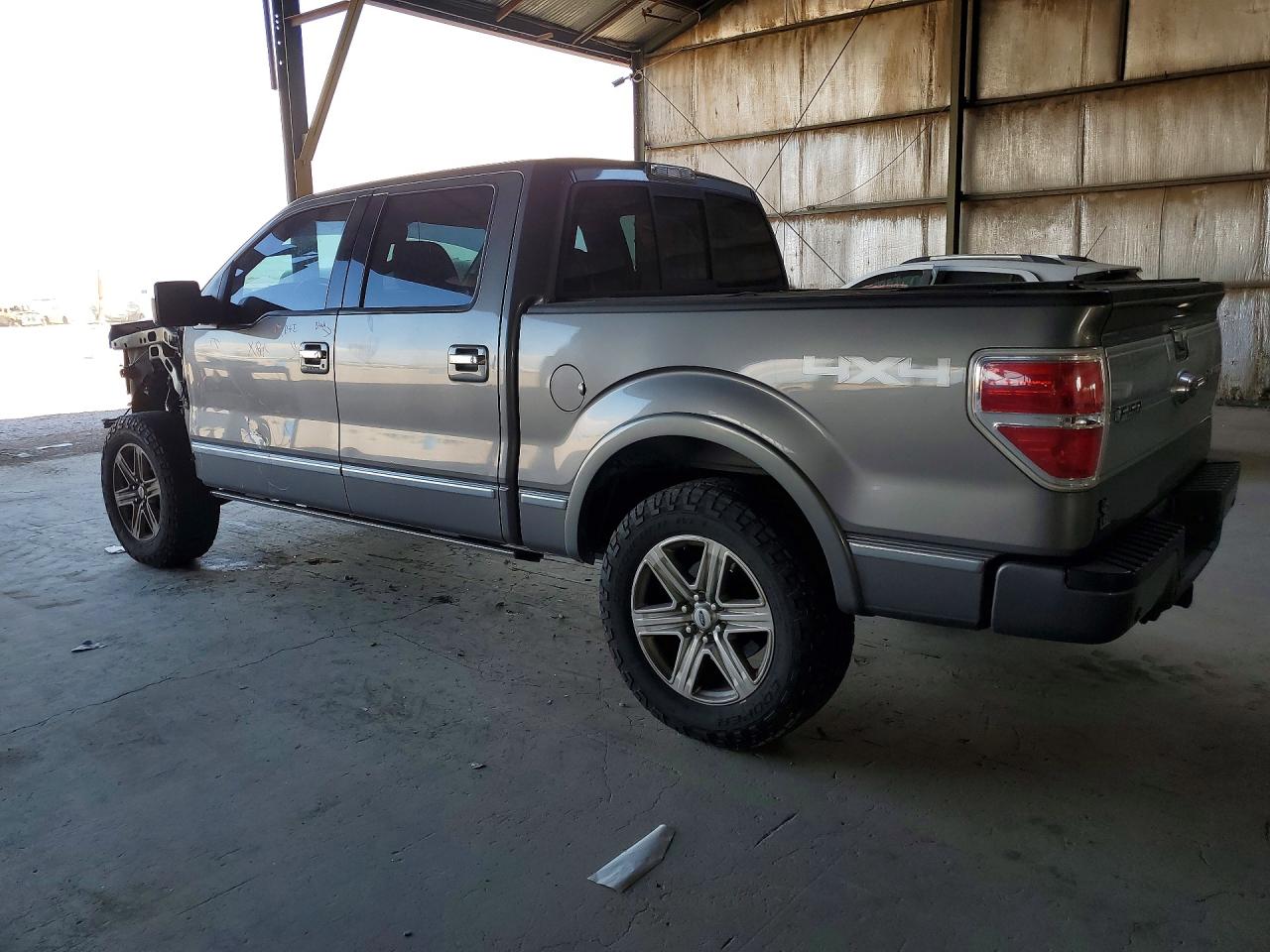 2009 Ford F150 Supercrew Gray vin: 1FTPW14V29FB48492