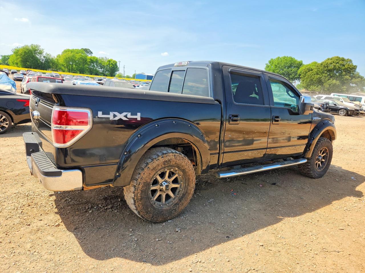 2009 Ford F150 Supercrew Black vin: 1FTPW14V29KA45502