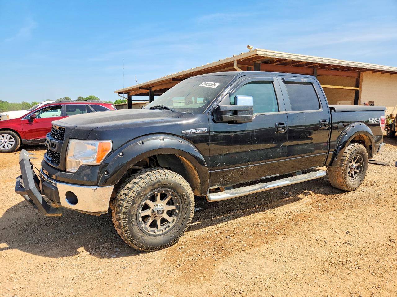 2009 Ford F150 Supercrew Черный vin: 1FTPW14V29KA45502