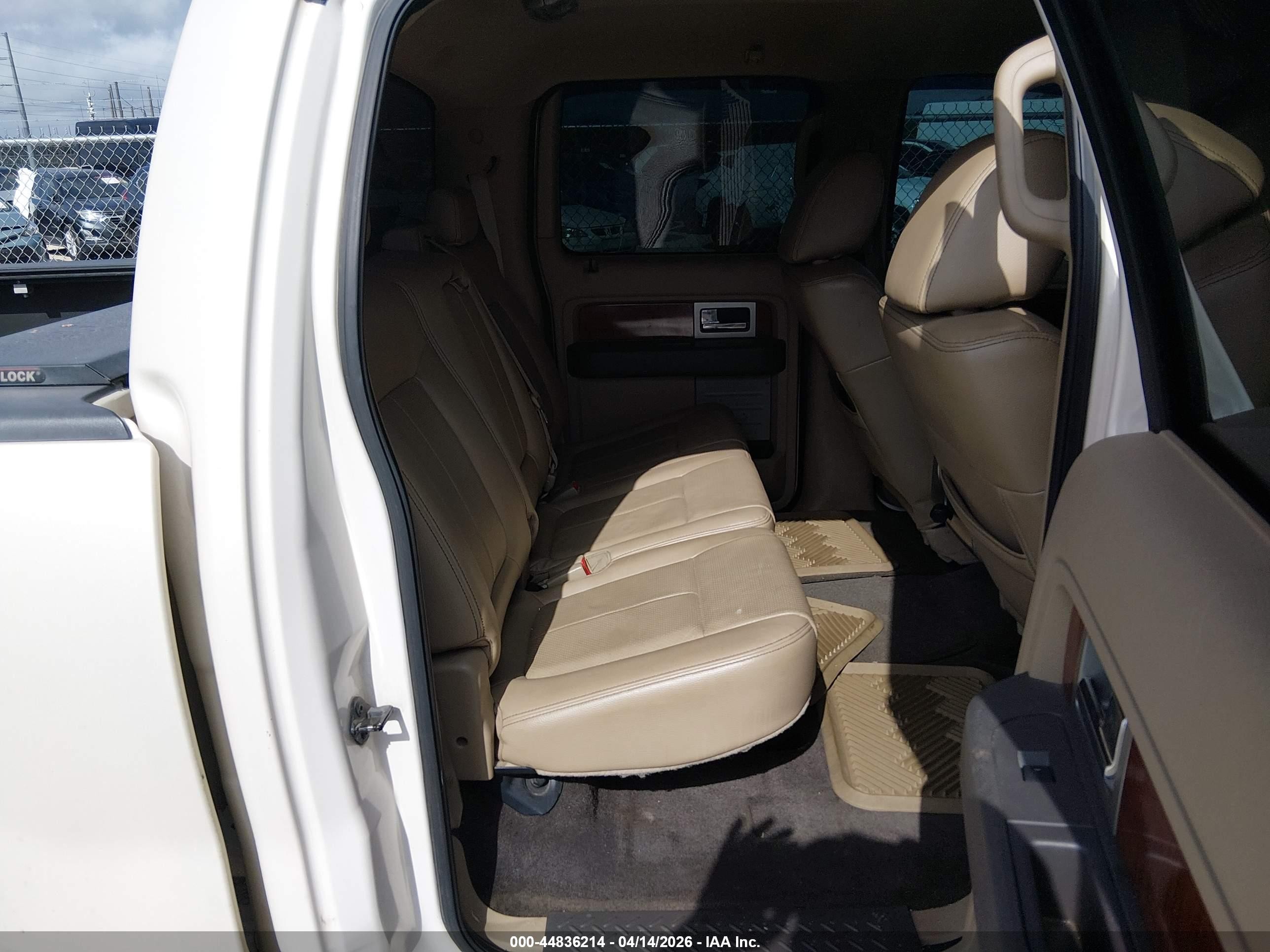 2009 Ford F-150 Fx4/king Ranch/lariat/platinum/xl/xlt White vin: 1FTPW14V29KB33322