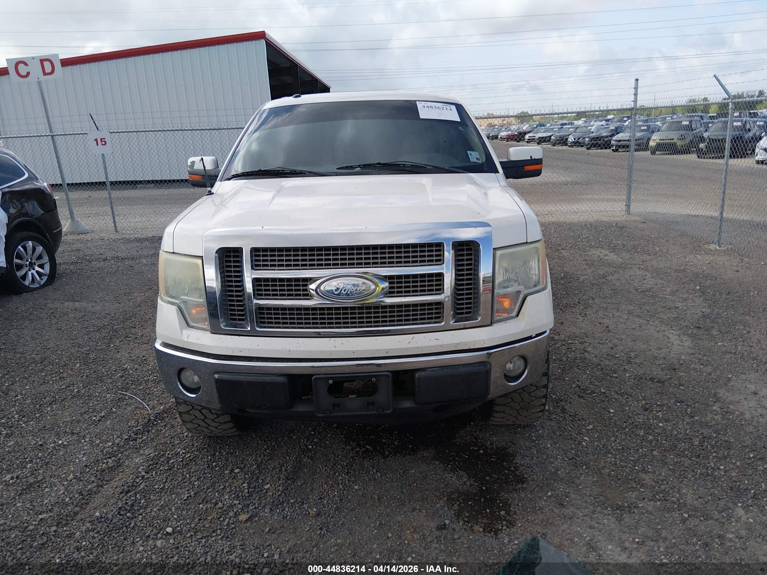 2009 Ford F-150 Fx4/king Ranch/lariat/platinum/xl/xlt White vin: 1FTPW14V29KB33322