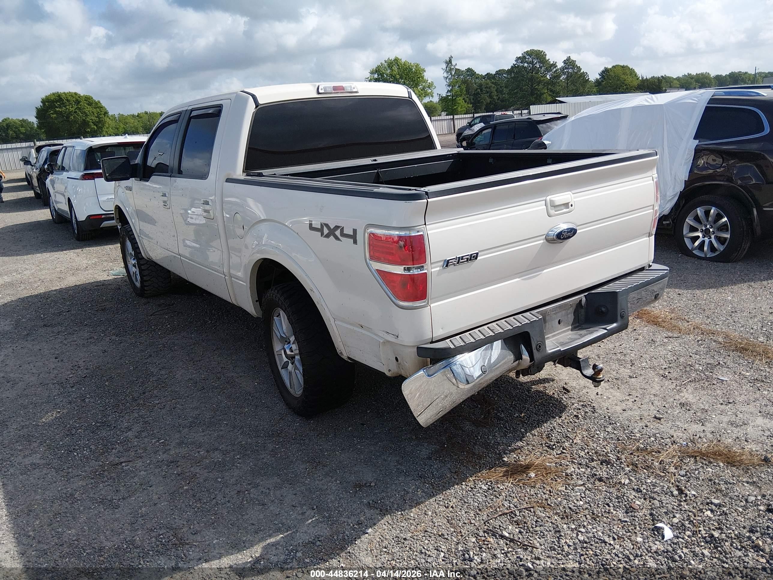 2009 Ford F-150 Fx4/king Ranch/lariat/platinum/xl/xlt White vin: 1FTPW14V29KB33322