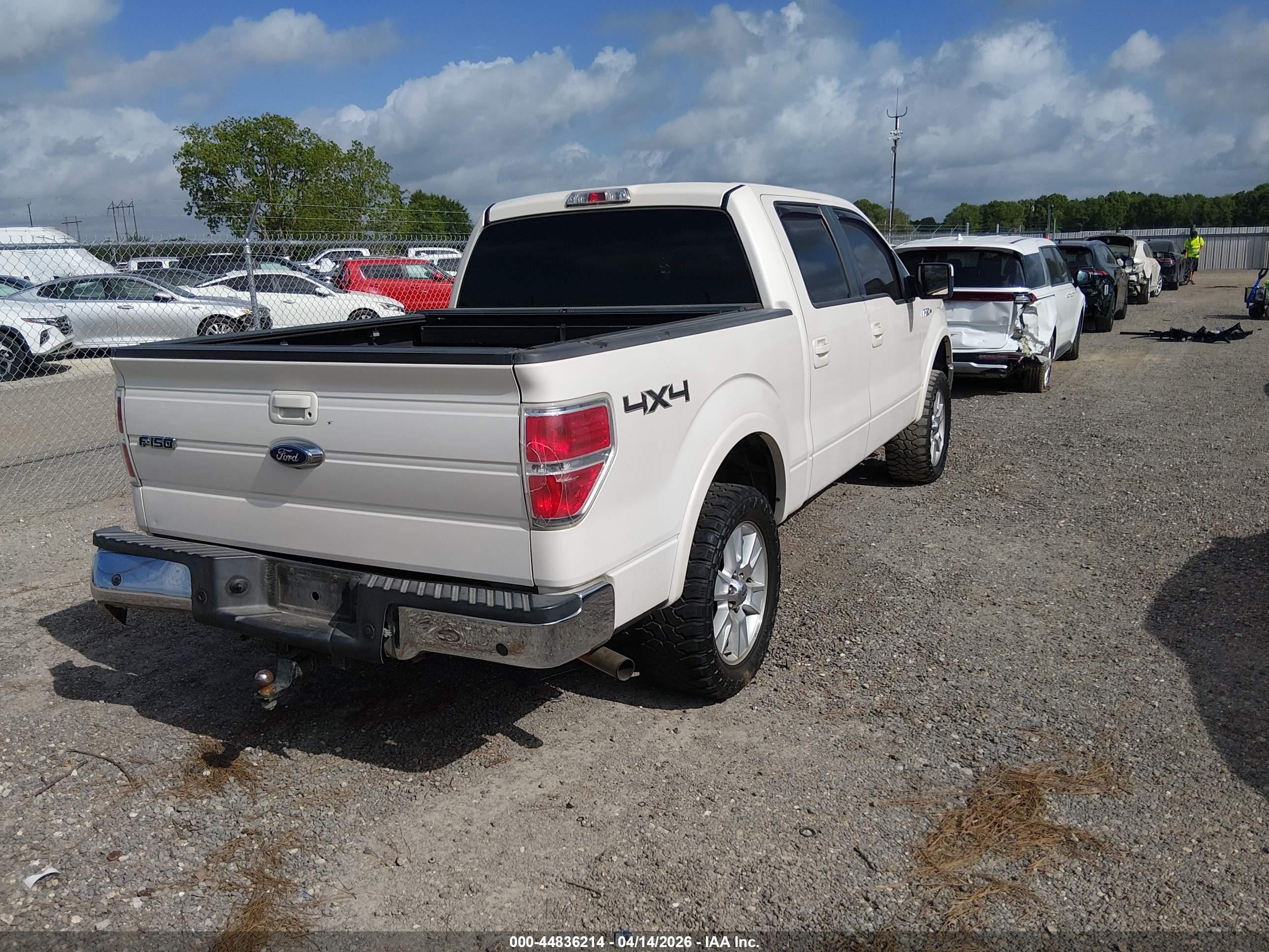 2009 Ford F-150 Fx4/king Ranch/lariat/platinum/xl/xlt White vin: 1FTPW14V29KB33322