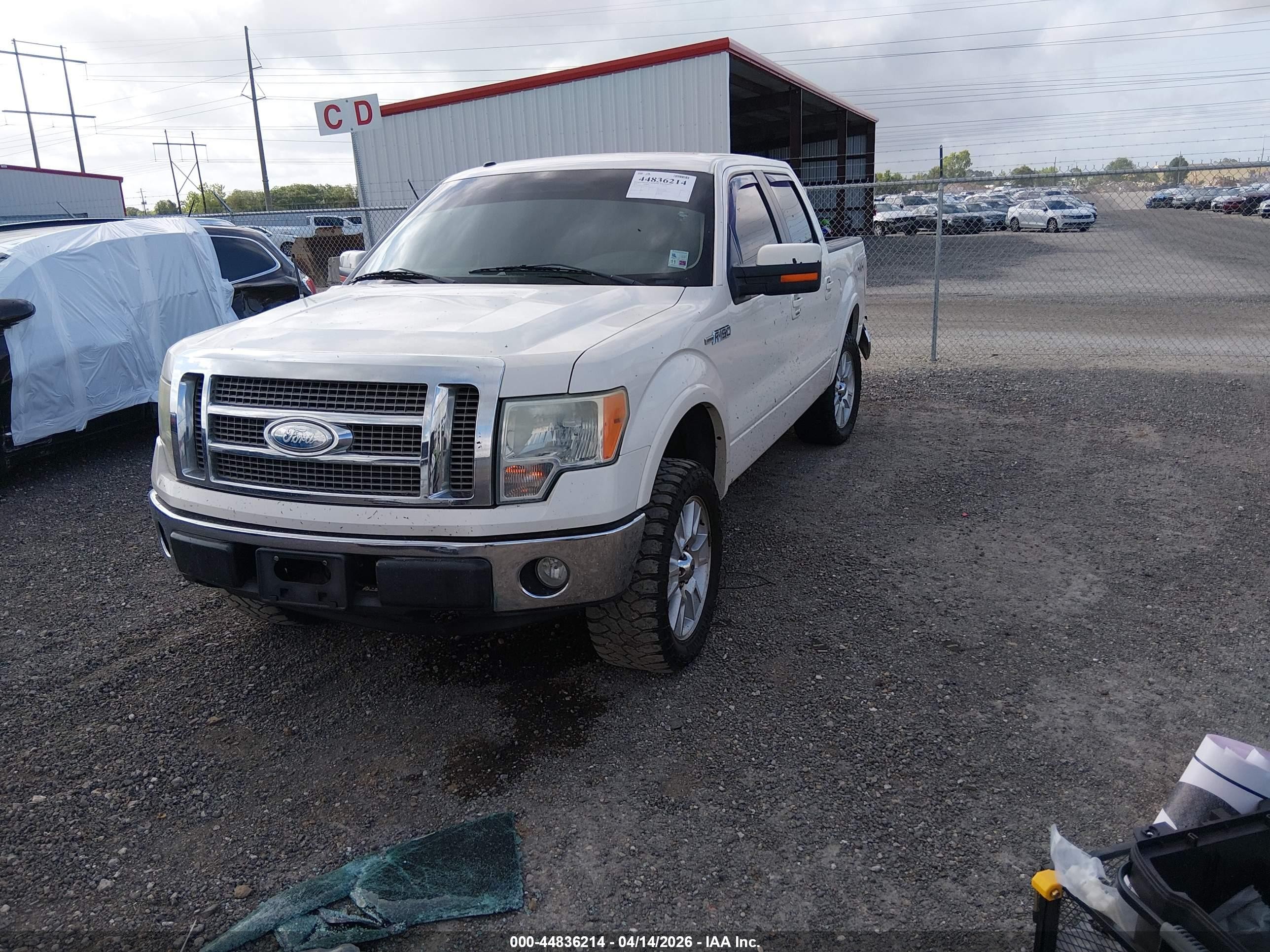 2009 Ford F-150 Fx4/king Ranch/lariat/platinum/xl/xlt White vin: 1FTPW14V29KB33322