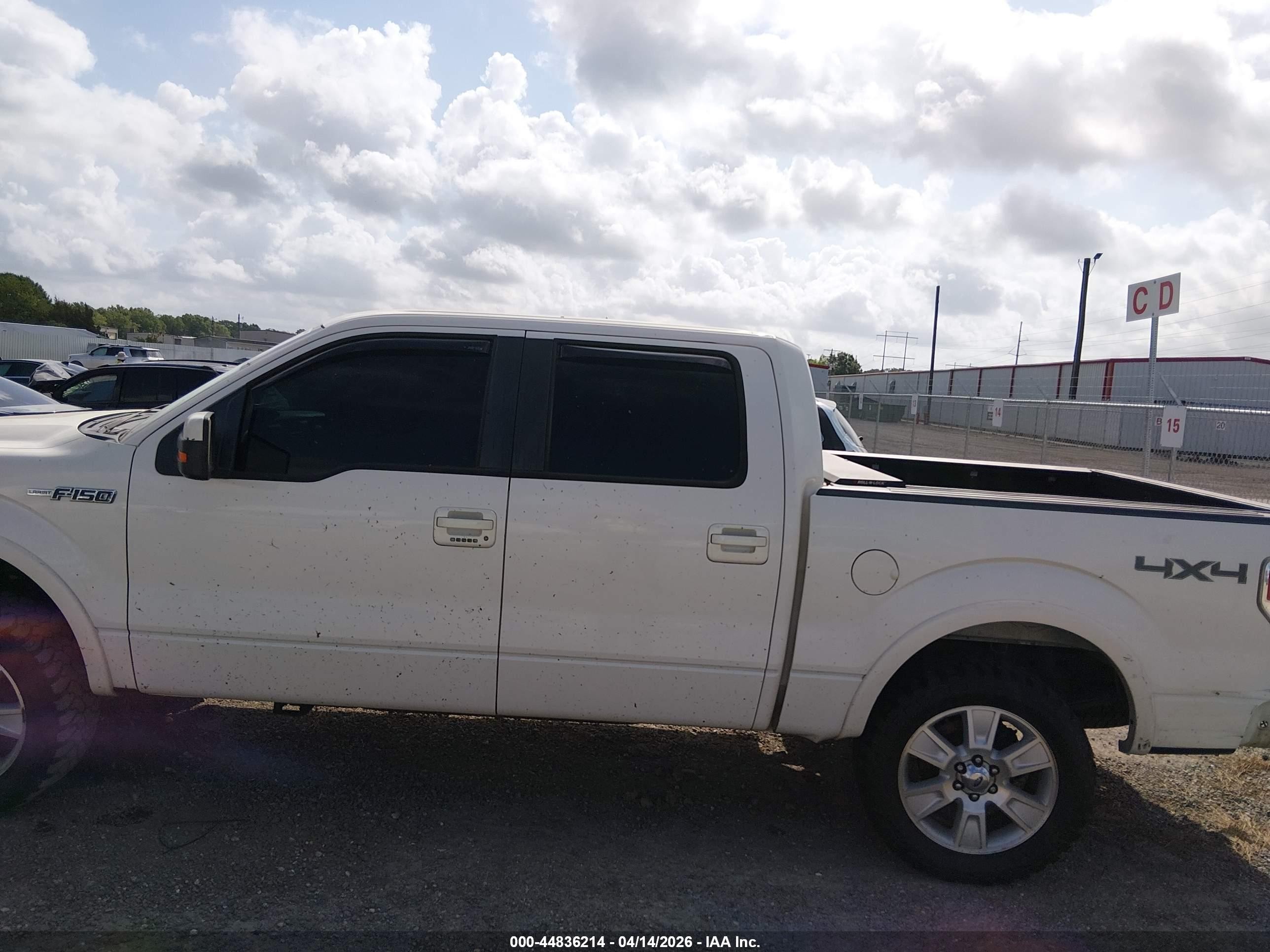 2009 Ford F-150 Fx4/king Ranch/lariat/platinum/xl/xlt White vin: 1FTPW14V29KB33322
