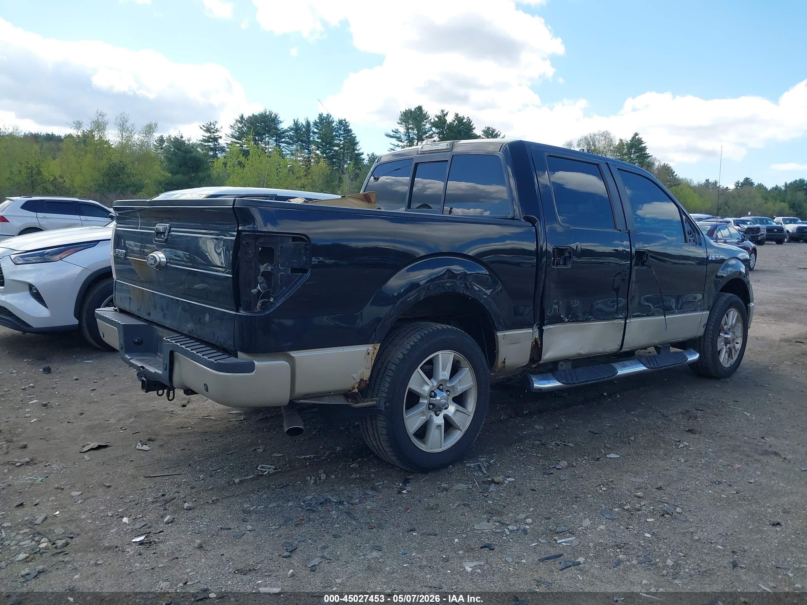 2009 Ford F-150 Fx4/king Ranch/lariat/platinum/xl/xlt Black vin: 1FTPW14V29KB51805
