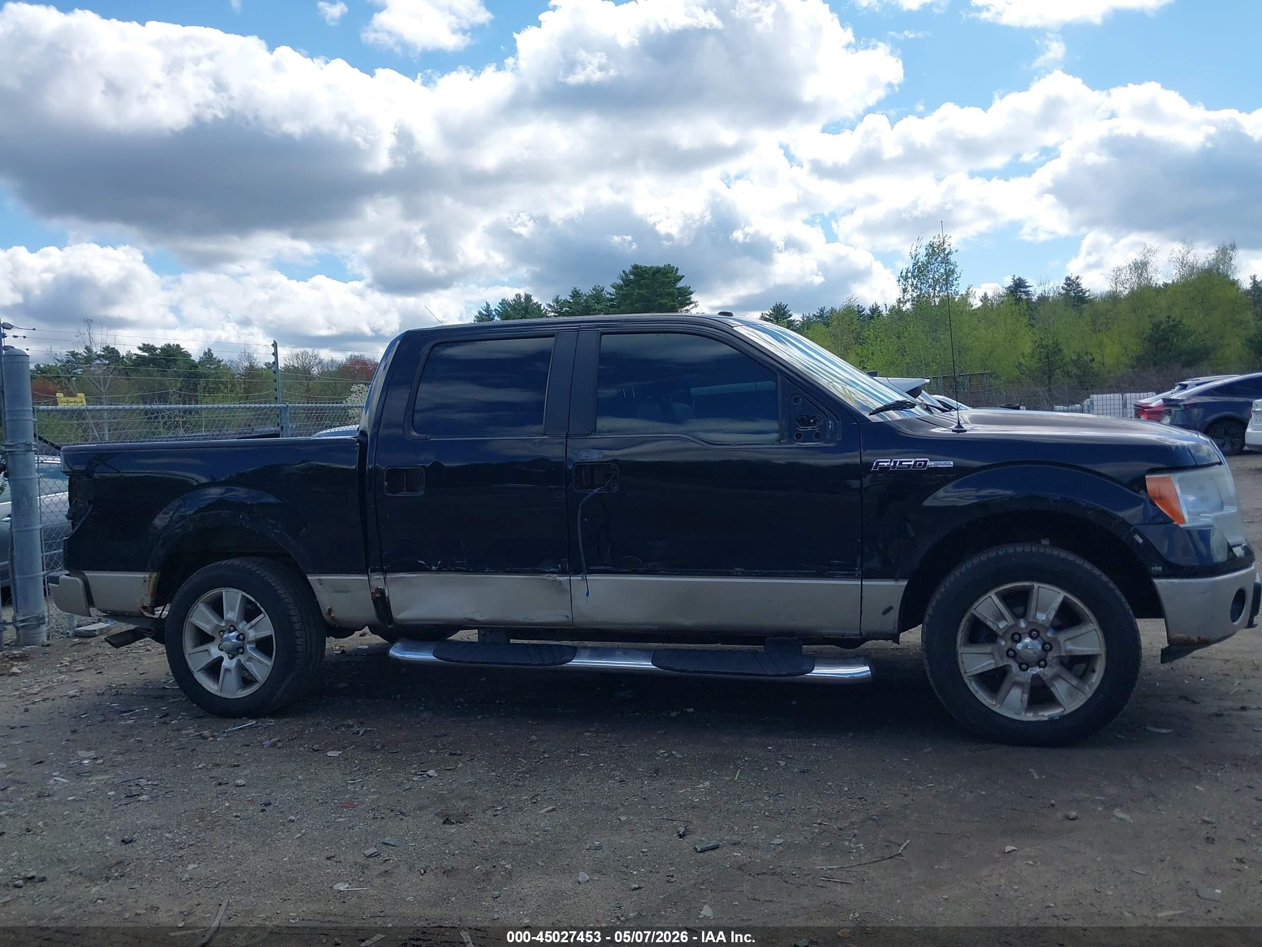 2009 Ford F-150 Fx4/king Ranch/lariat/platinum/xl/xlt Black vin: 1FTPW14V29KB51805