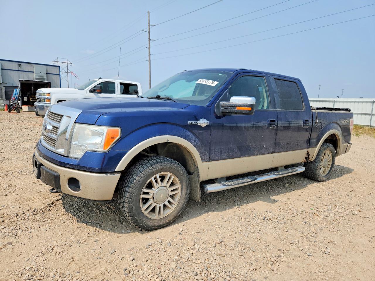 2009 Ford F150 Supercrew Blue vin: 1FTPW14V29KB66014
