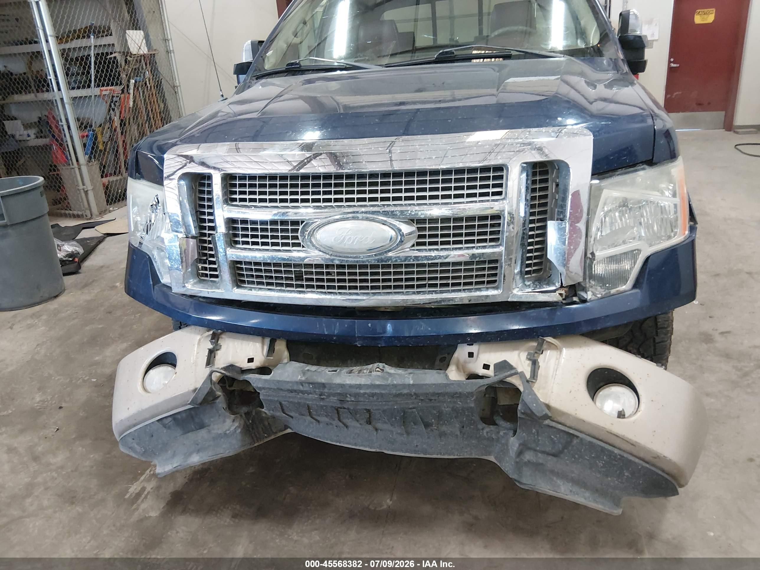 2009 Ford F-150 Fx4/king Ranch/lariat/platinum/xl/xlt Blue vin: 1FTPW14V29KB90913