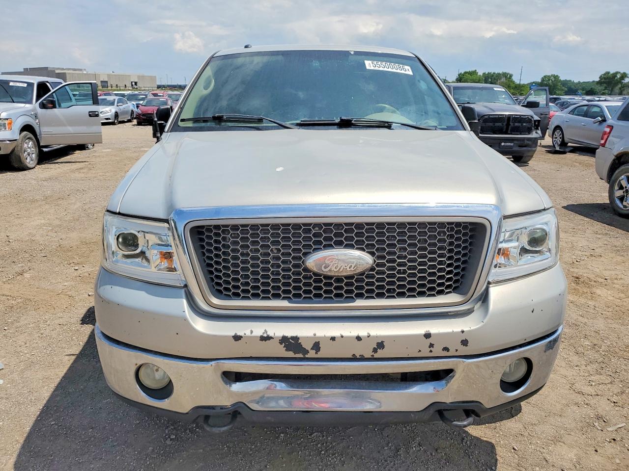 2006 Ford F150 Supercrew Silver vin: 1FTPW14V36FA77234