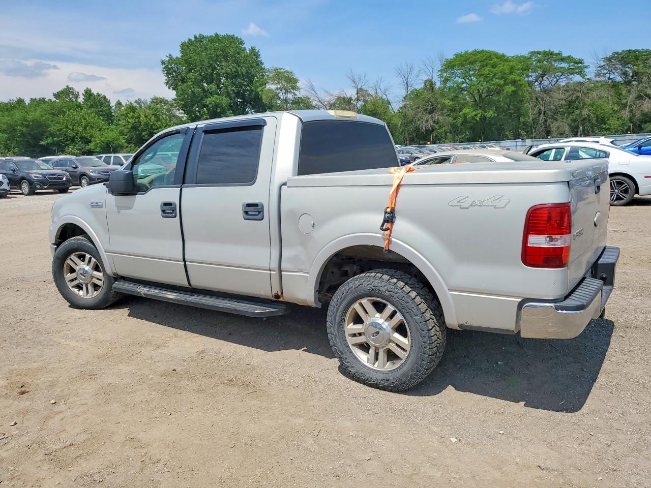 2006 Ford F150 Supercrew Silver vin: 1FTPW14V36FA77234