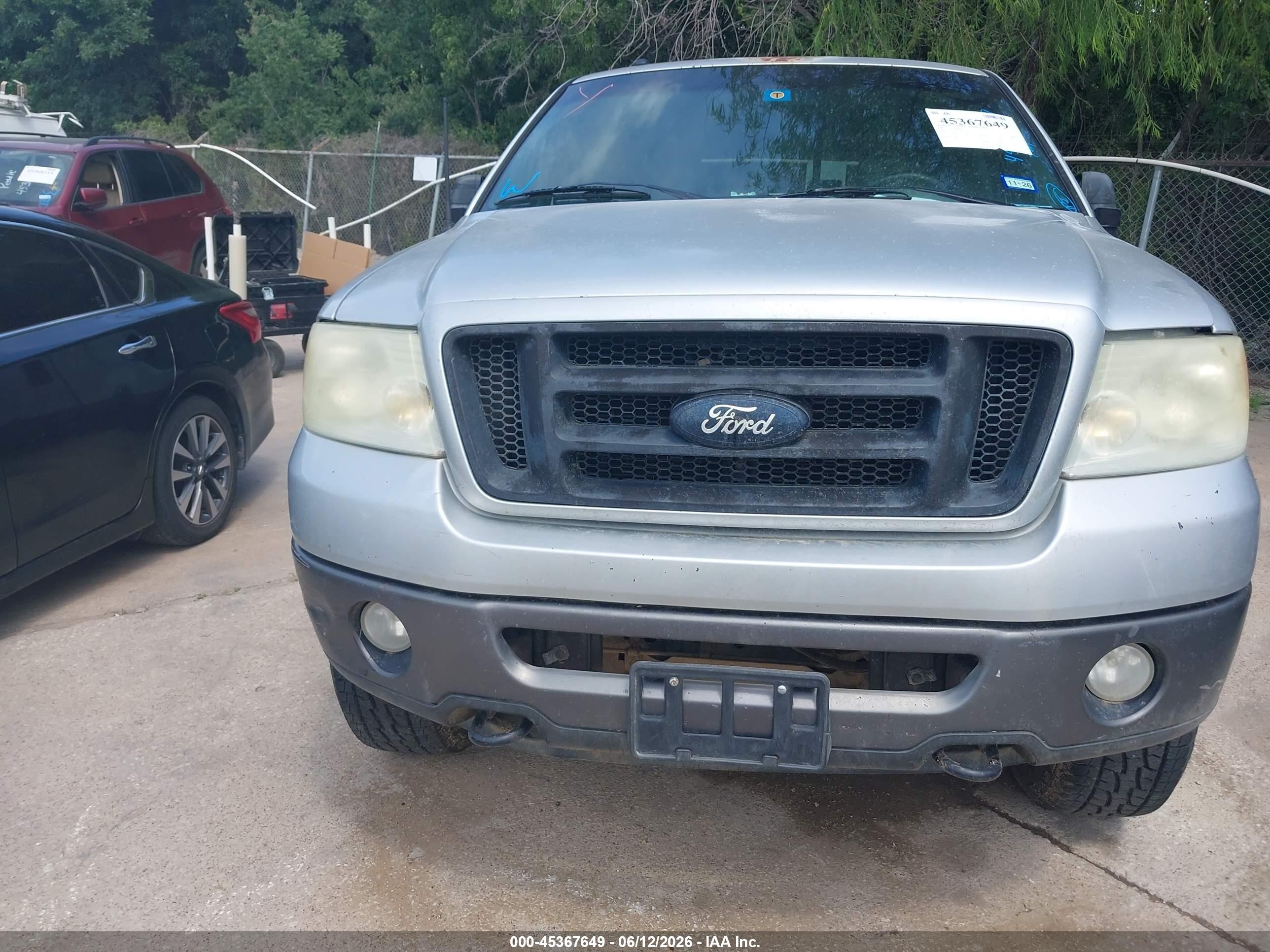 2006 Ford F-150 Fx4/lariat/xlt Белый vin: 1FTPW14V36FB05548