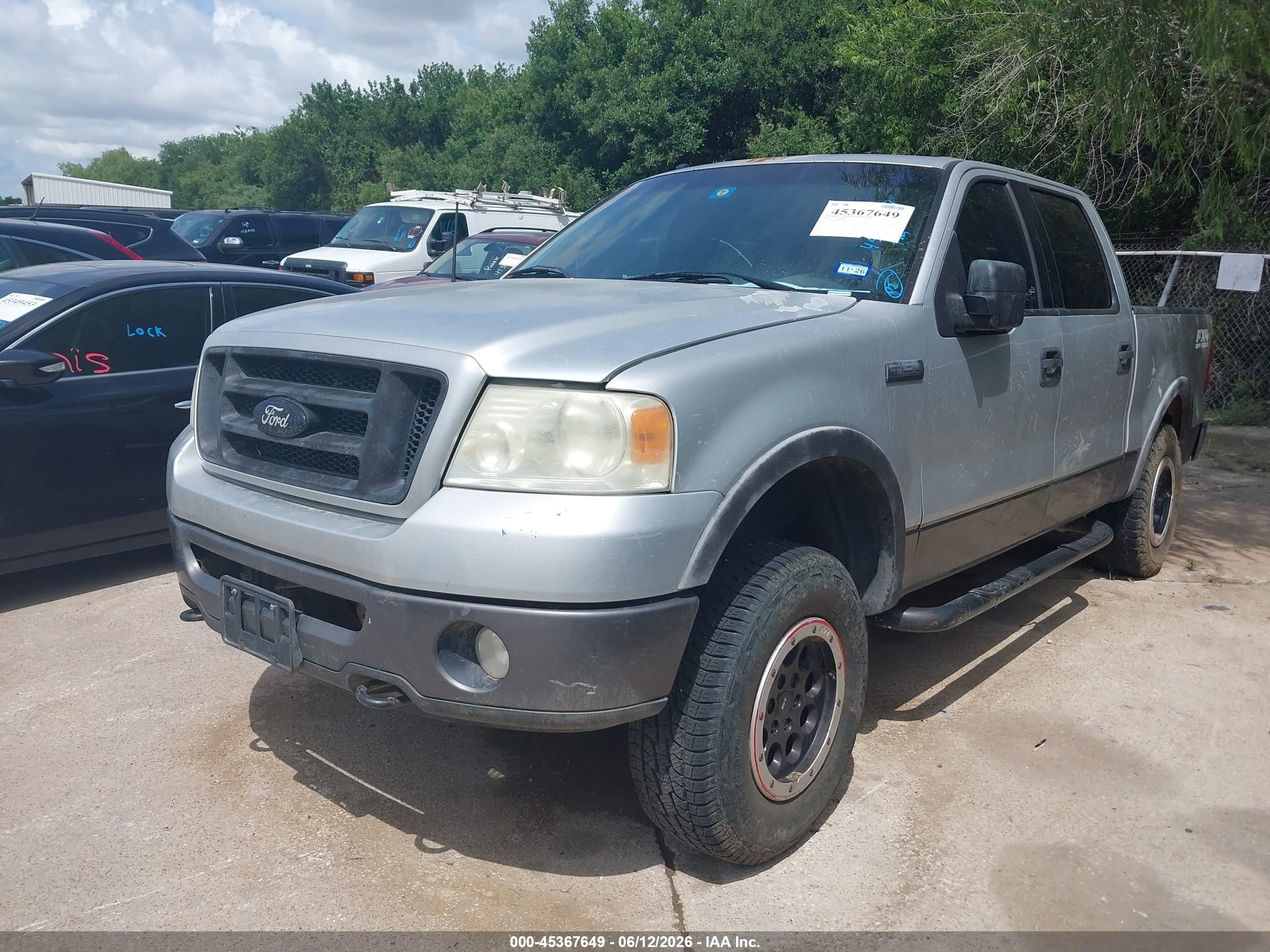 2006 Ford F-150 Fx4/lariat/xlt Белый vin: 1FTPW14V36FB05548