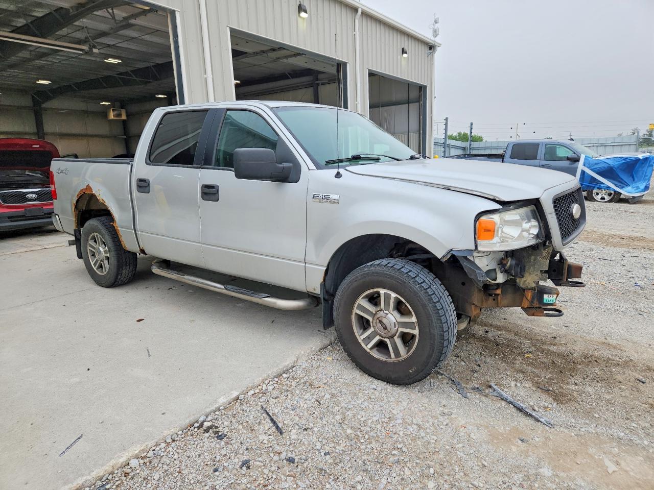 2006 Ford F150 Supercrew Серебряный vin: 1FTPW14V36FB20891