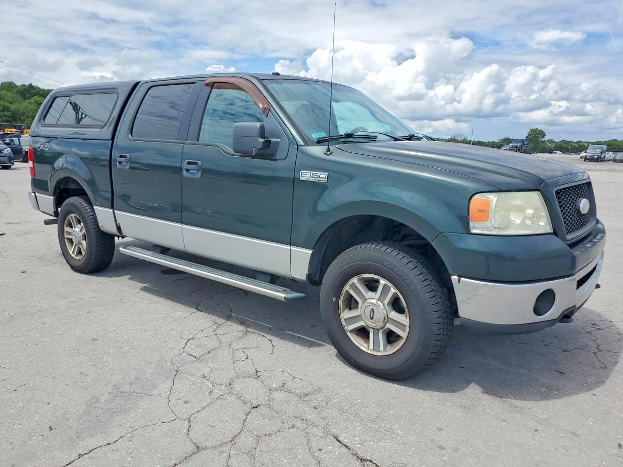 2006 Ford F150 Supercrew Green vin: 1FTPW14V36FB35102