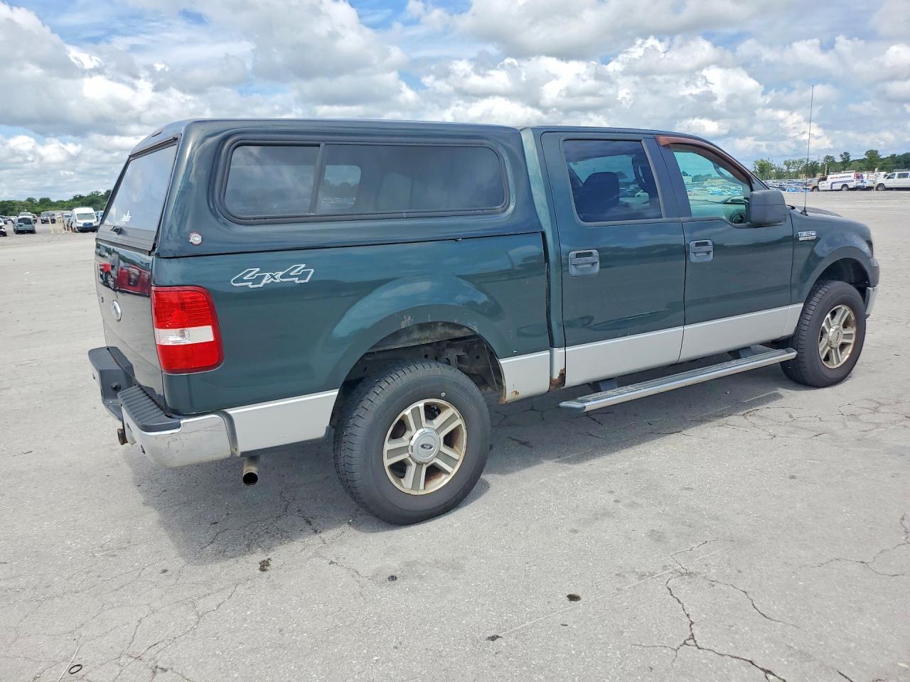 2006 Ford F150 Supercrew Green vin: 1FTPW14V36FB35102