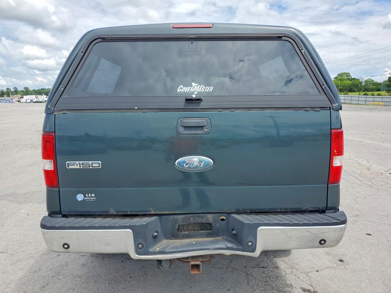 2006 Ford F150 Supercrew Green vin: 1FTPW14V36FB35102