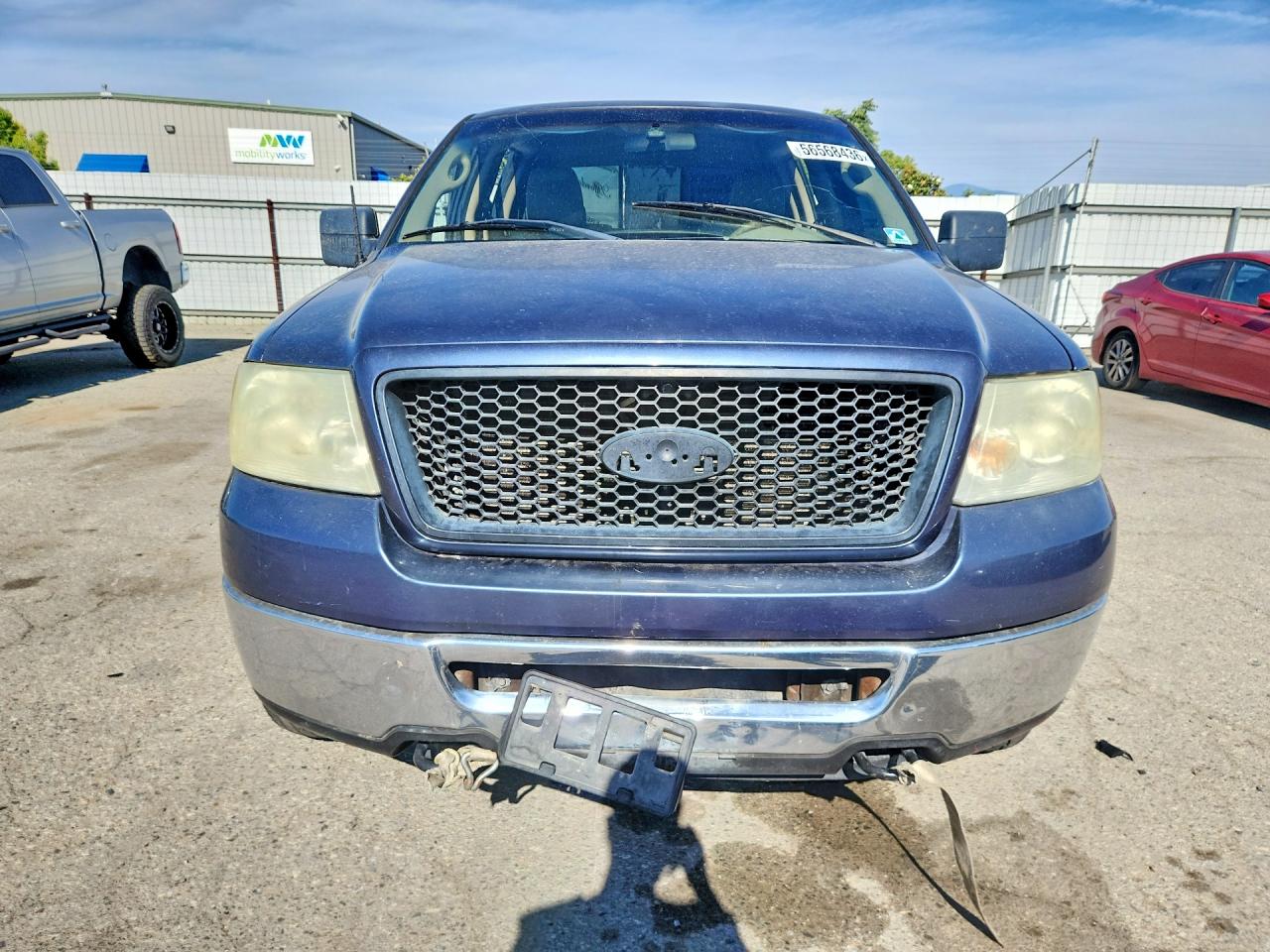 2006 Ford F150 Supercrew Blue vin: 1FTPW14V36KC38690