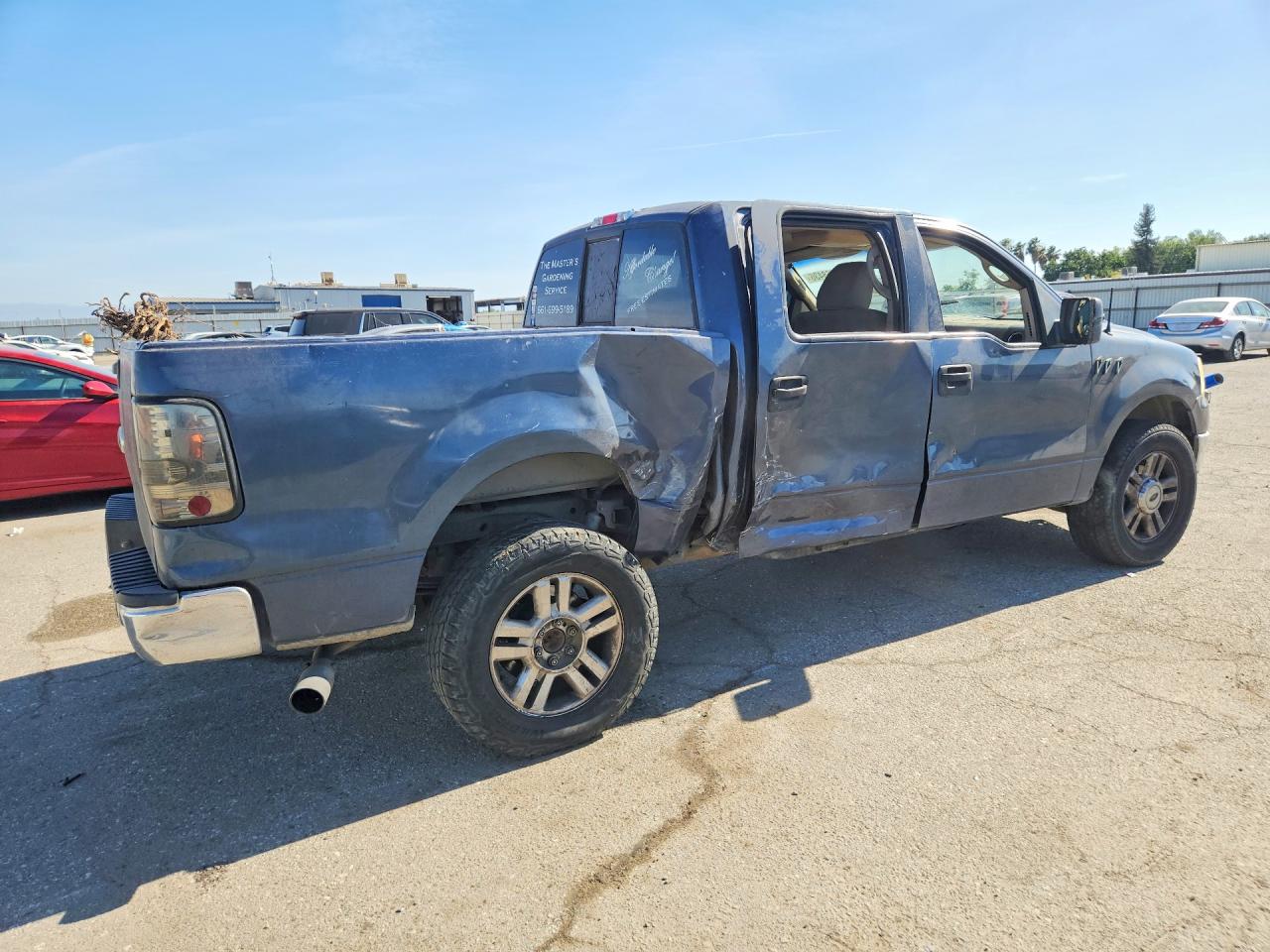 2006 Ford F150 Supercrew Blue vin: 1FTPW14V36KC38690