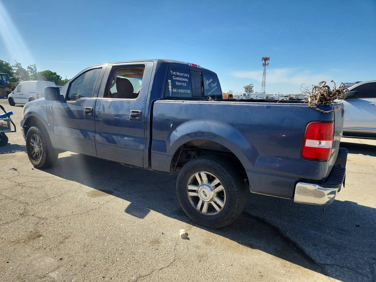 2006 Ford F150 Supercrew Blue vin: 1FTPW14V36KC38690
