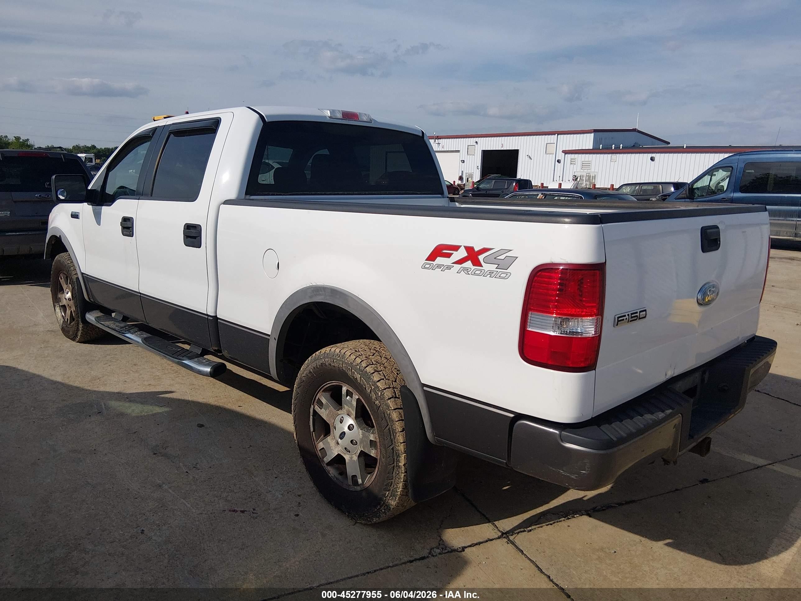 2006 Ford F-150 Fx4/lariat/xlt White vin: 1FTPW14V36KD75726