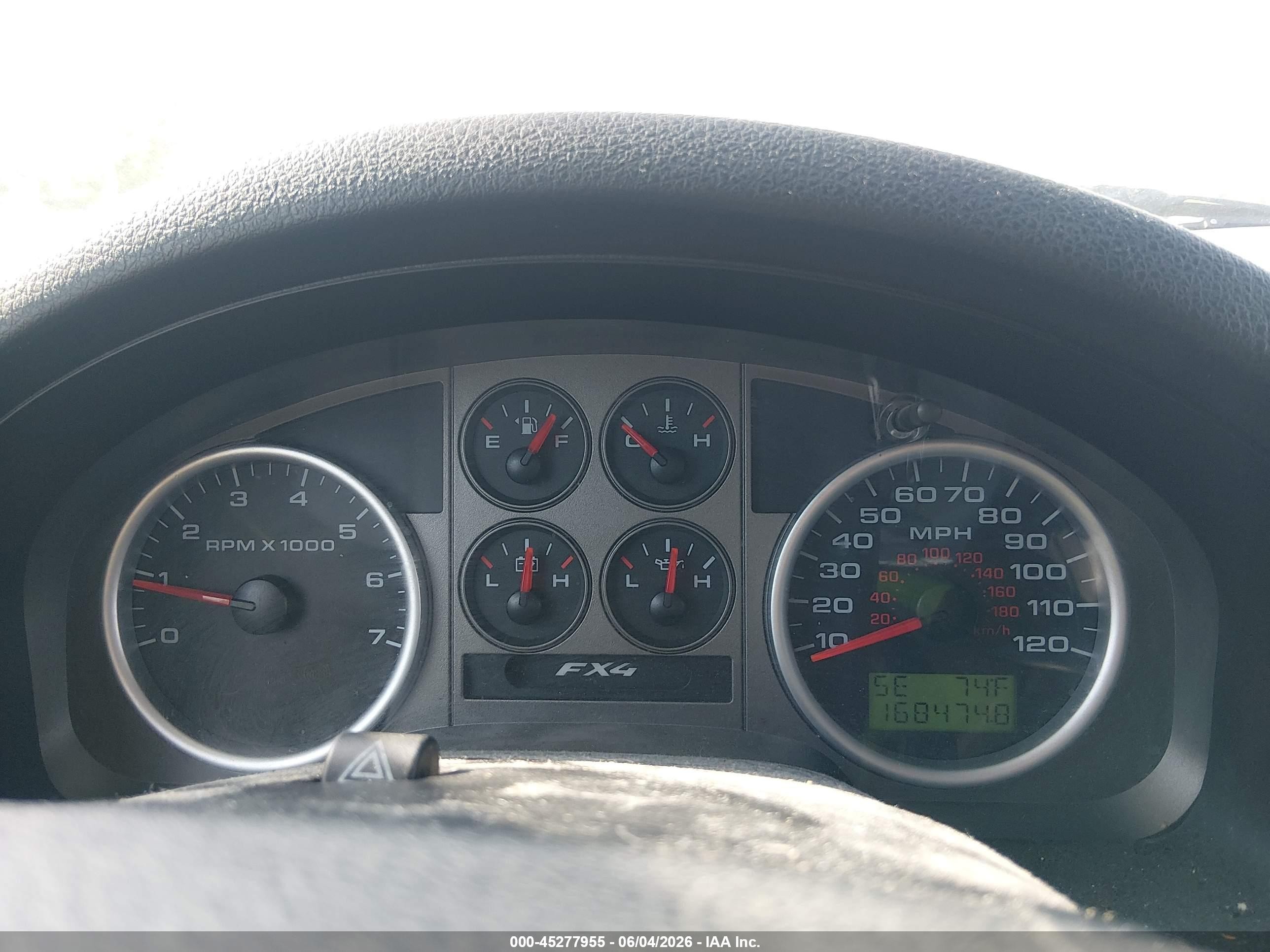 2006 Ford F-150 Fx4/lariat/xlt White vin: 1FTPW14V36KD75726