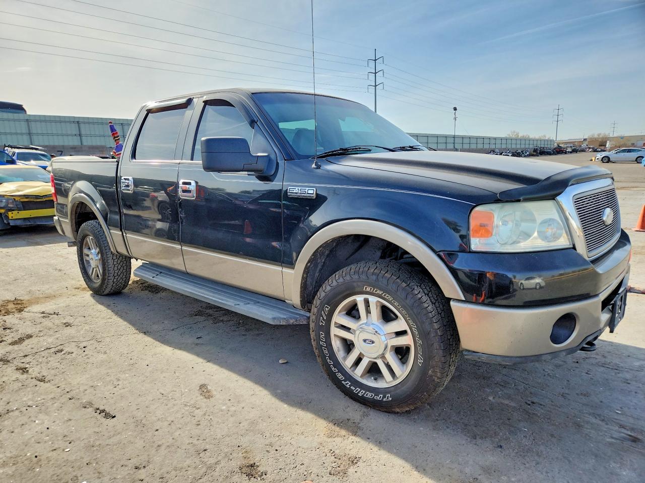 2006 Ford F150 Supercrew Black vin: 1FTPW14V36KD87097