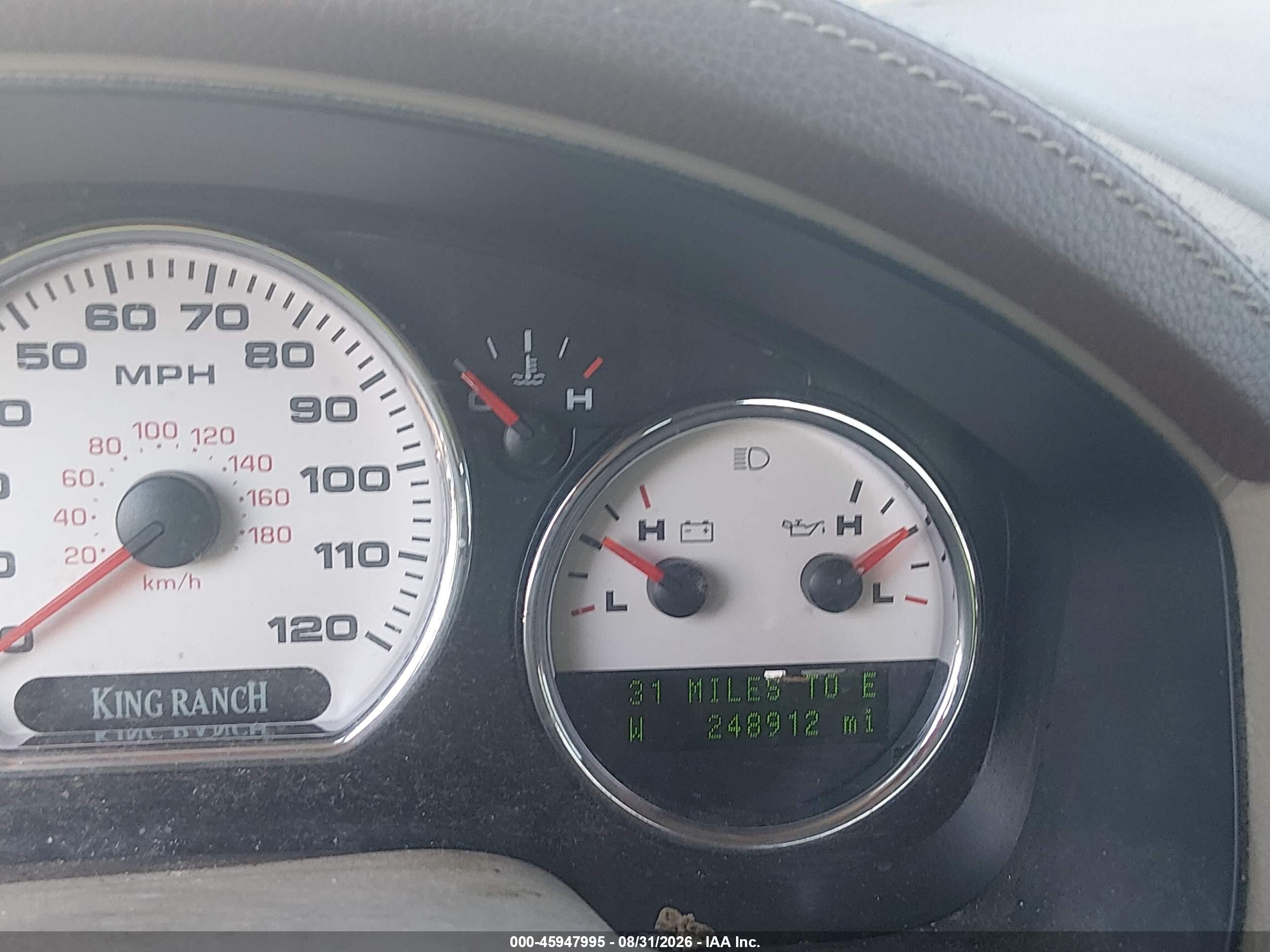 2006 Ford F-150 Fx4/lariat/xlt Red vin: 1FTPW14V36KD92963