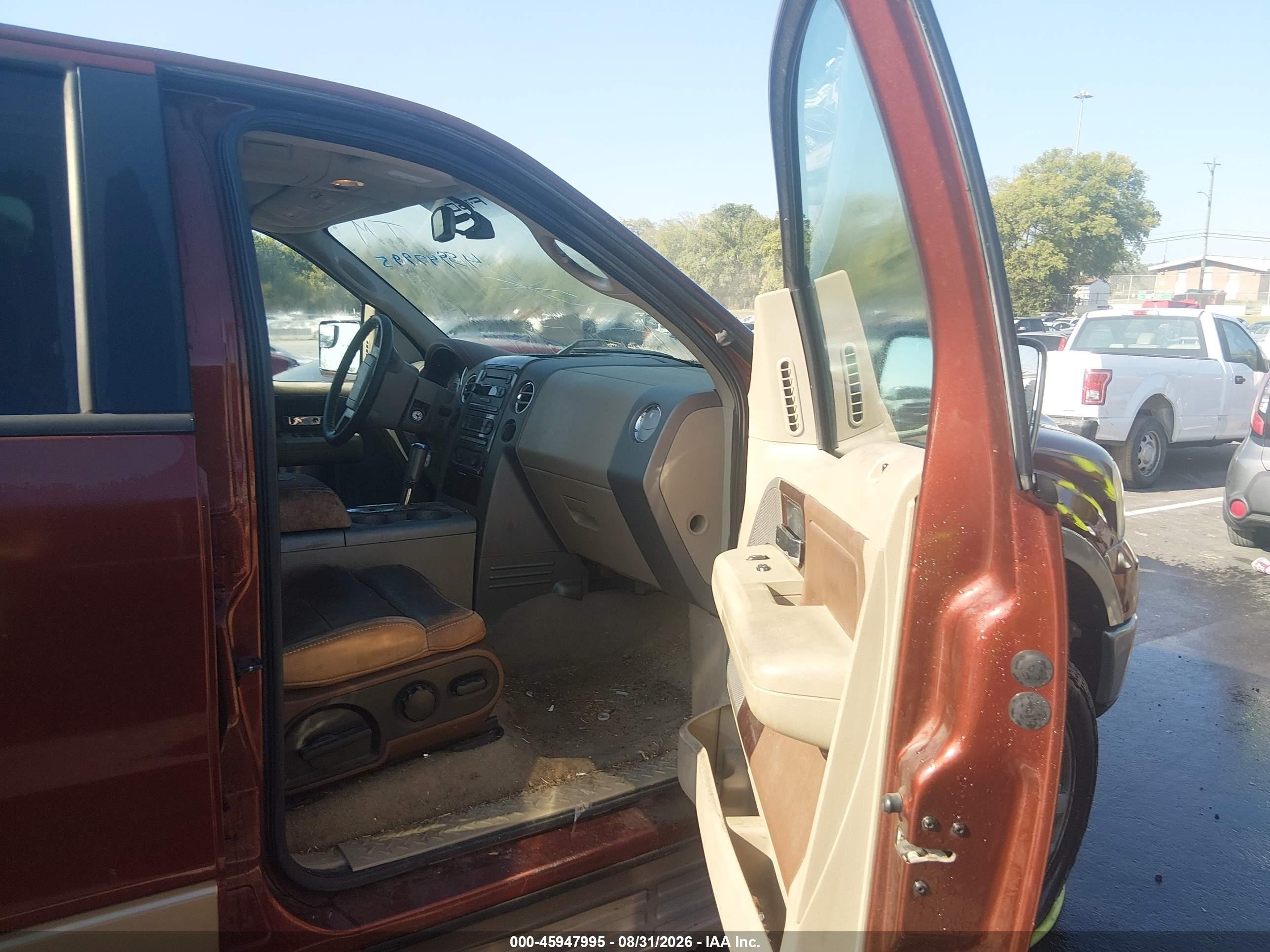 2006 Ford F-150 Fx4/lariat/xlt Red vin: 1FTPW14V36KD92963