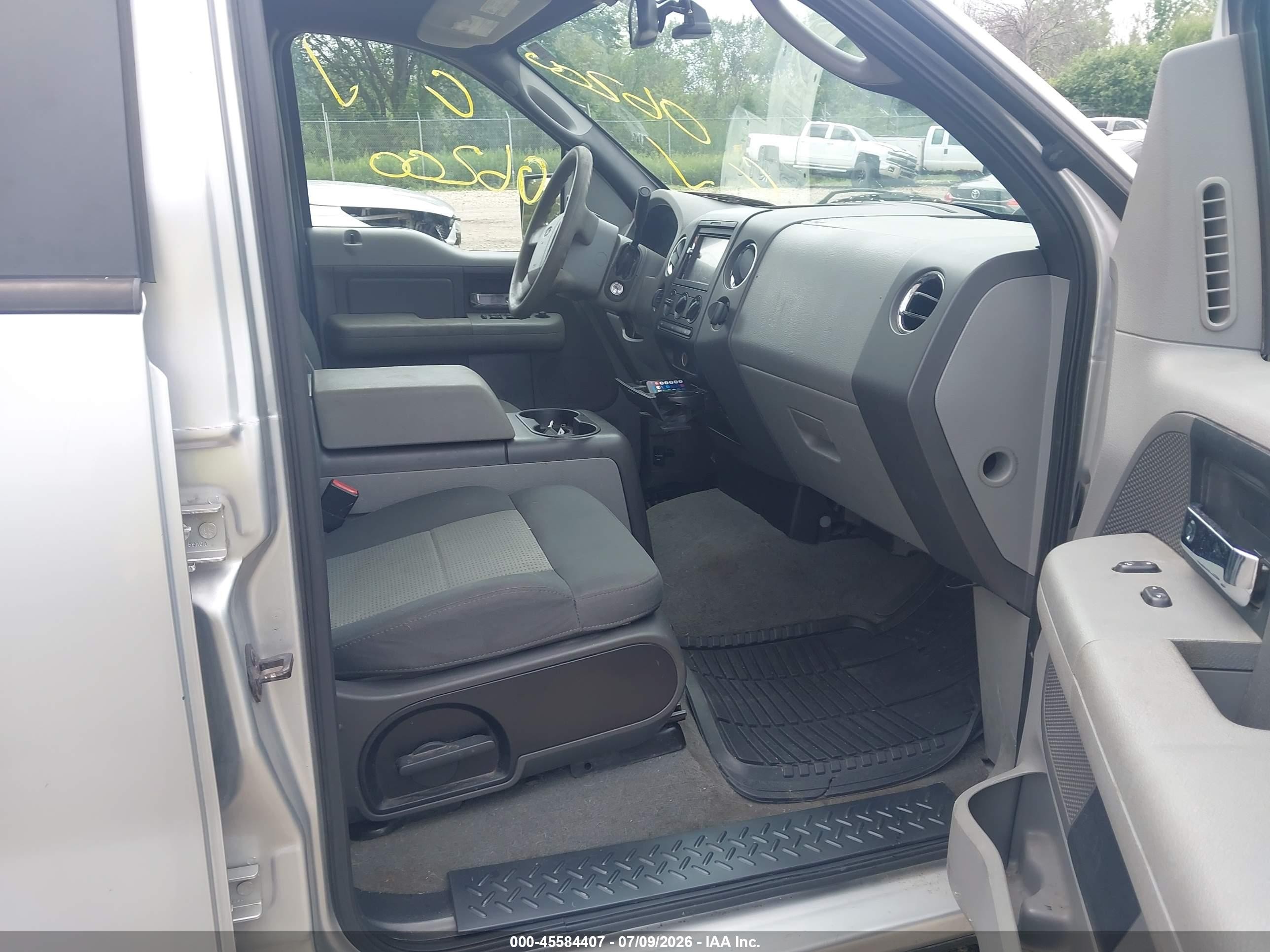 2007 Ford F-150 Fx4/lariat/xlt Silver vin: 1FTPW14V37FA06200