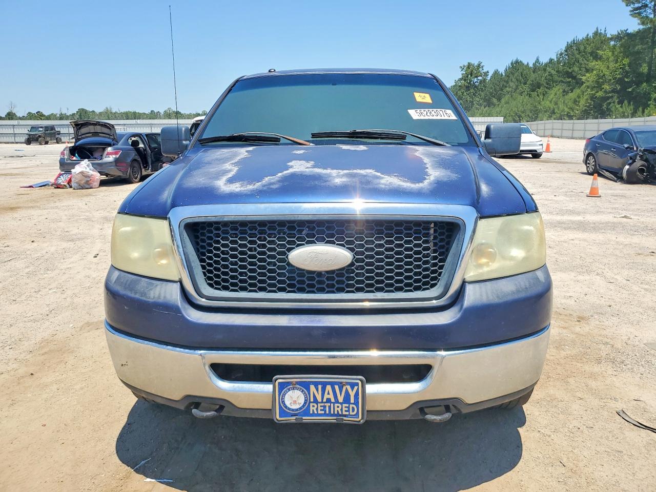 2007 Ford F150 Supercrew Blue vin: 1FTPW14V37FA12949