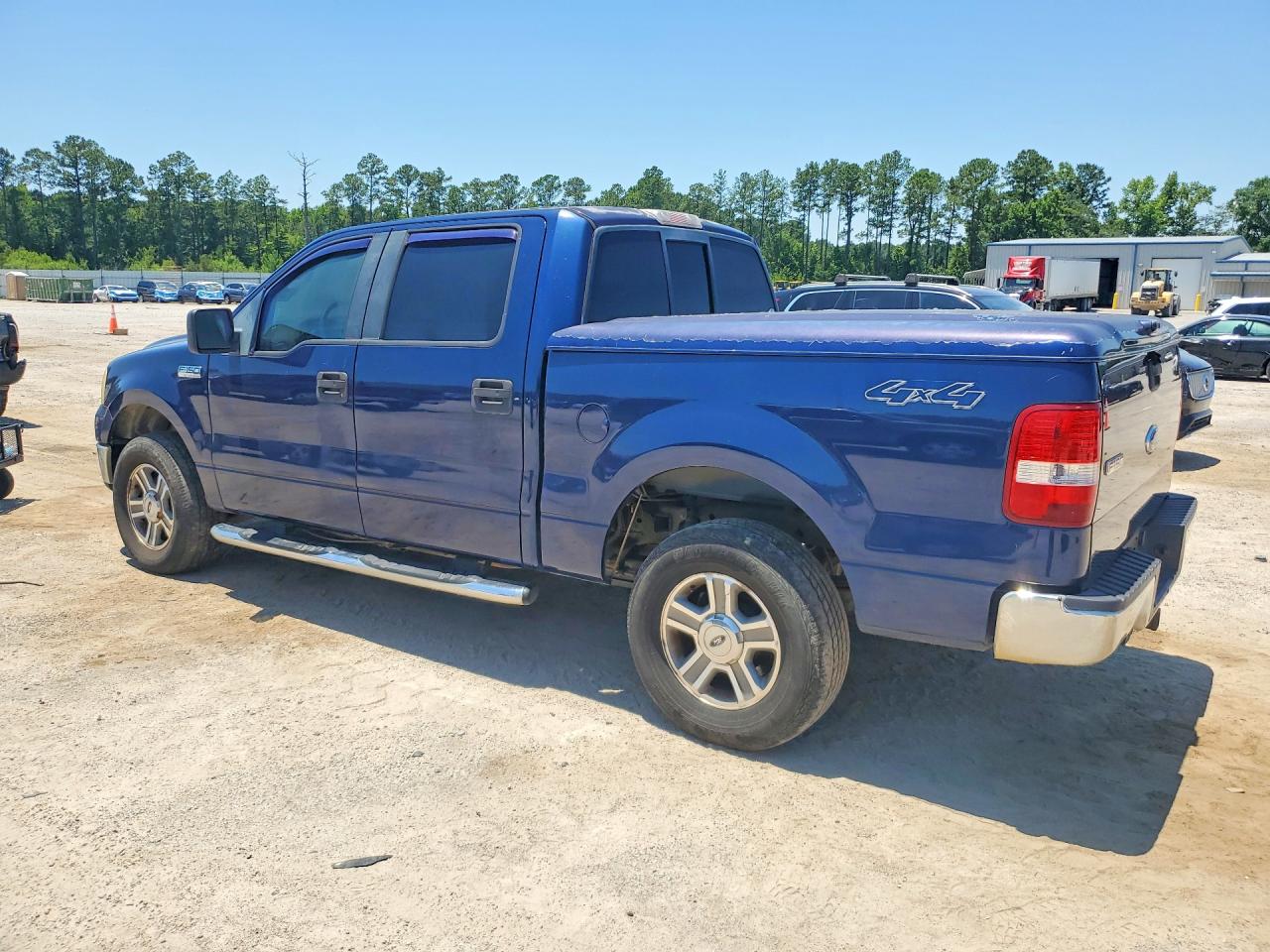 2007 Ford F150 Supercrew Blue vin: 1FTPW14V37FA12949