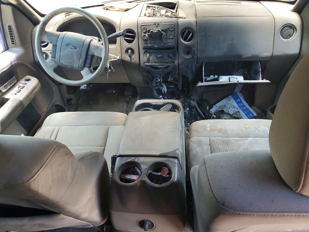2007 Ford F150 Supercrew Blue vin: 1FTPW14V37FA12949