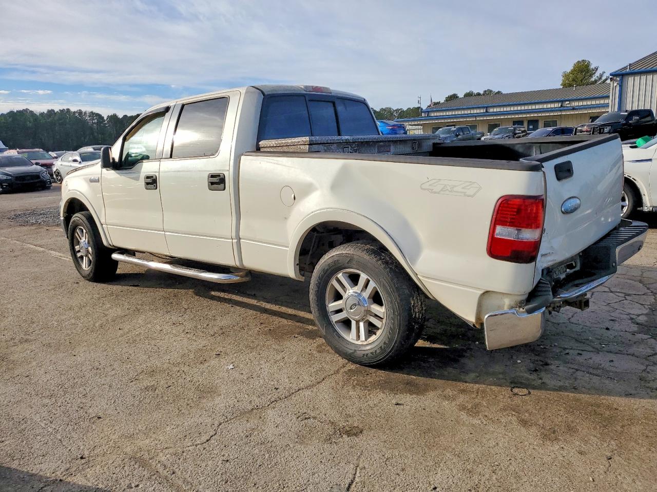 2007 Ford F150 Supercrew White vin: 1FTPW14V37FA51878