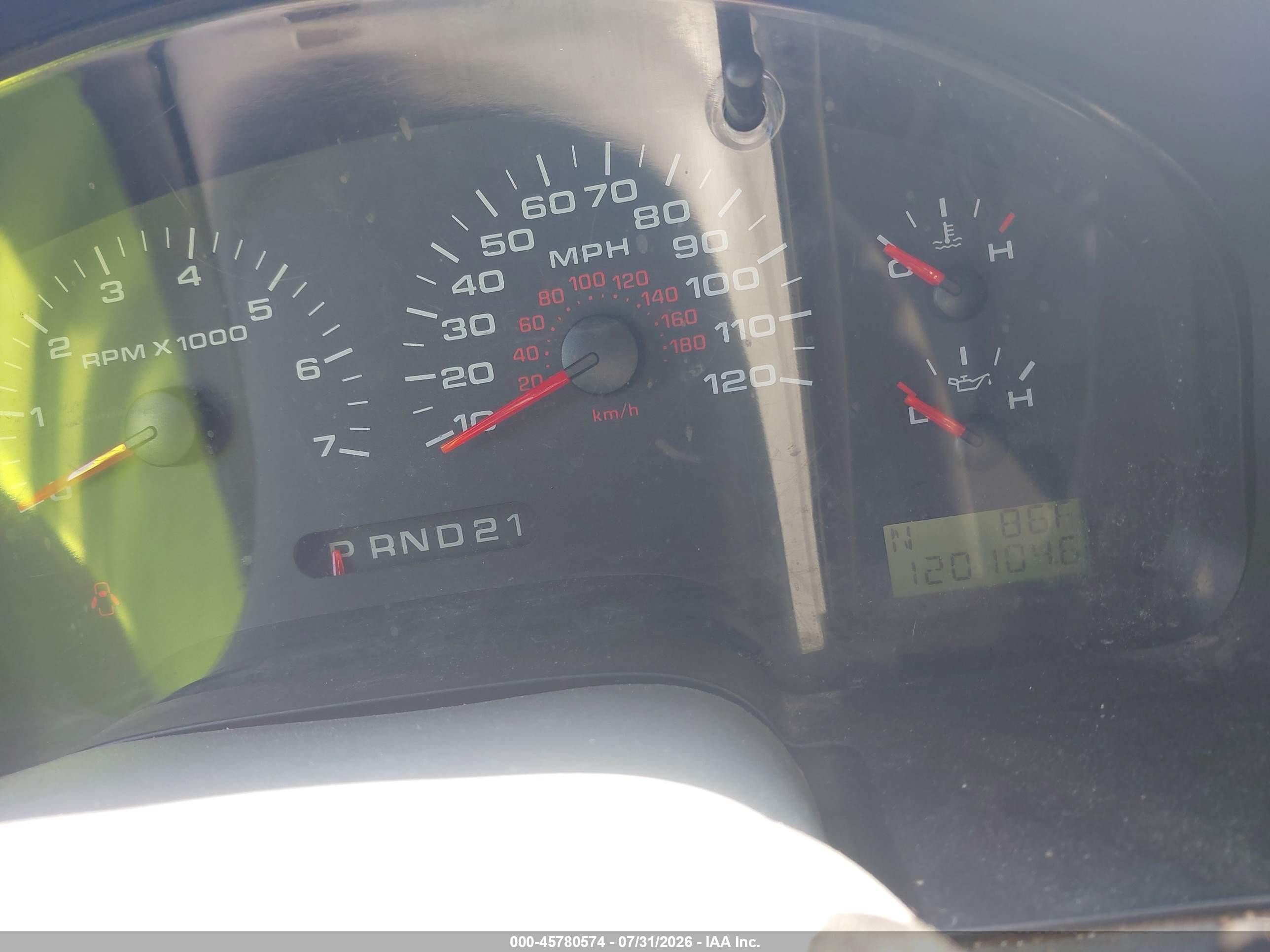 2007 Ford F-150 Fx4/lariat/xlt Red vin: 1FTPW14V37FA74612