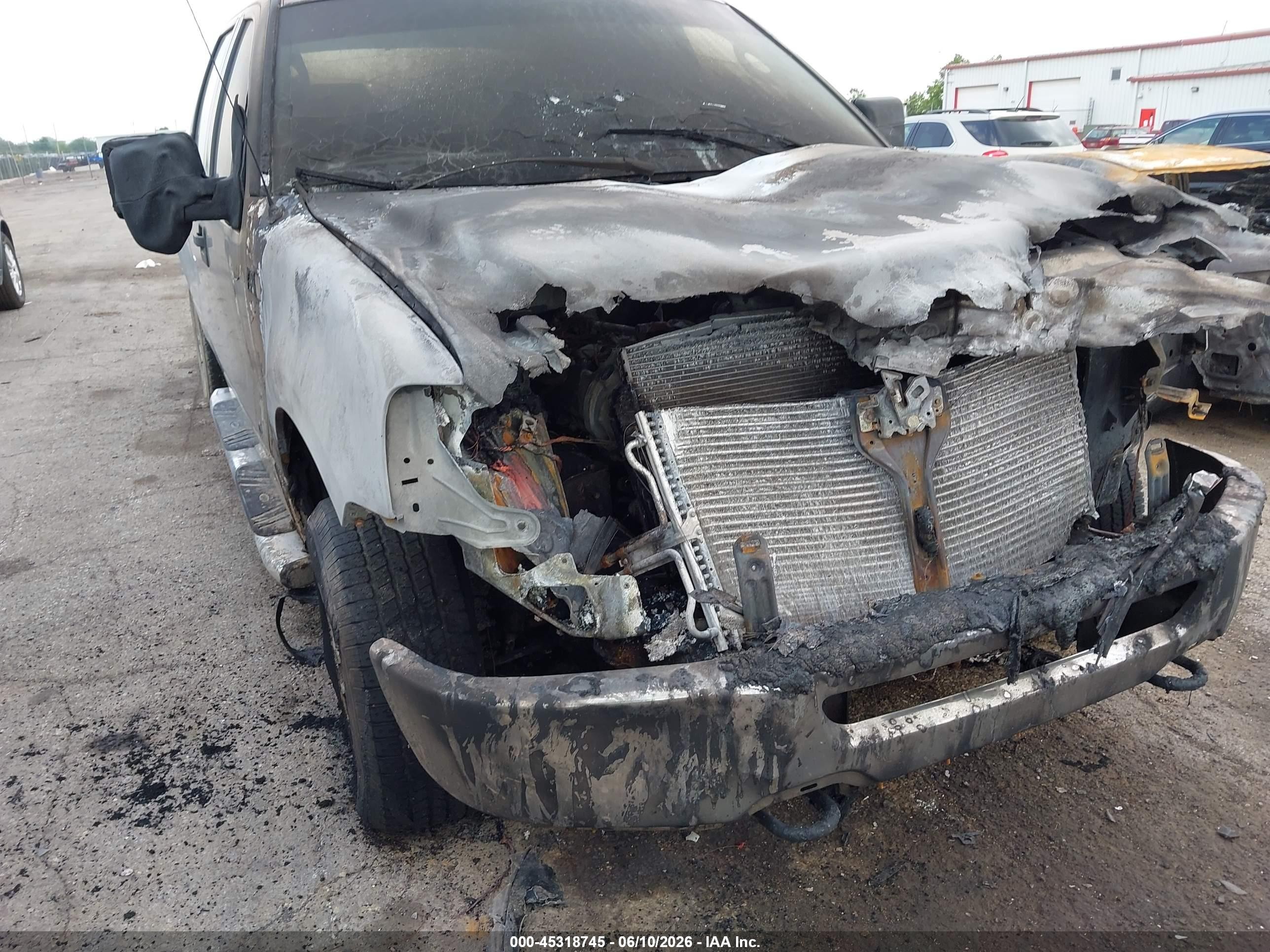 2007 Ford F-150 Fx4/lariat/xlt Silver vin: 1FTPW14V37FB47851