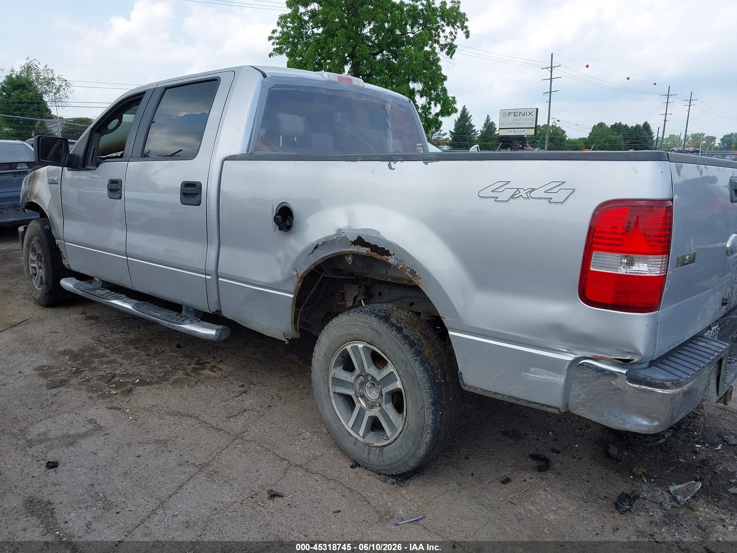 2007 Ford F-150 Fx4/lariat/xlt Silver vin: 1FTPW14V37FB47851