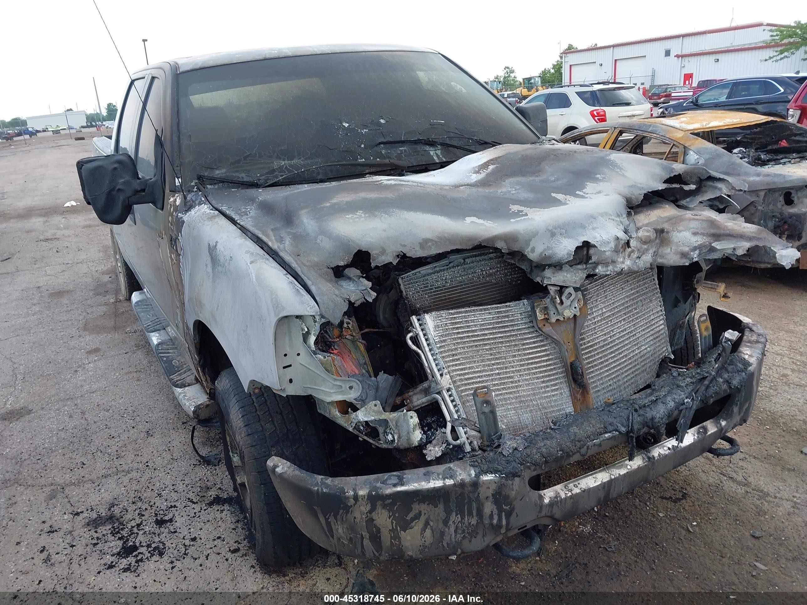 2007 Ford F-150 Fx4/lariat/xlt Silver vin: 1FTPW14V37FB47851