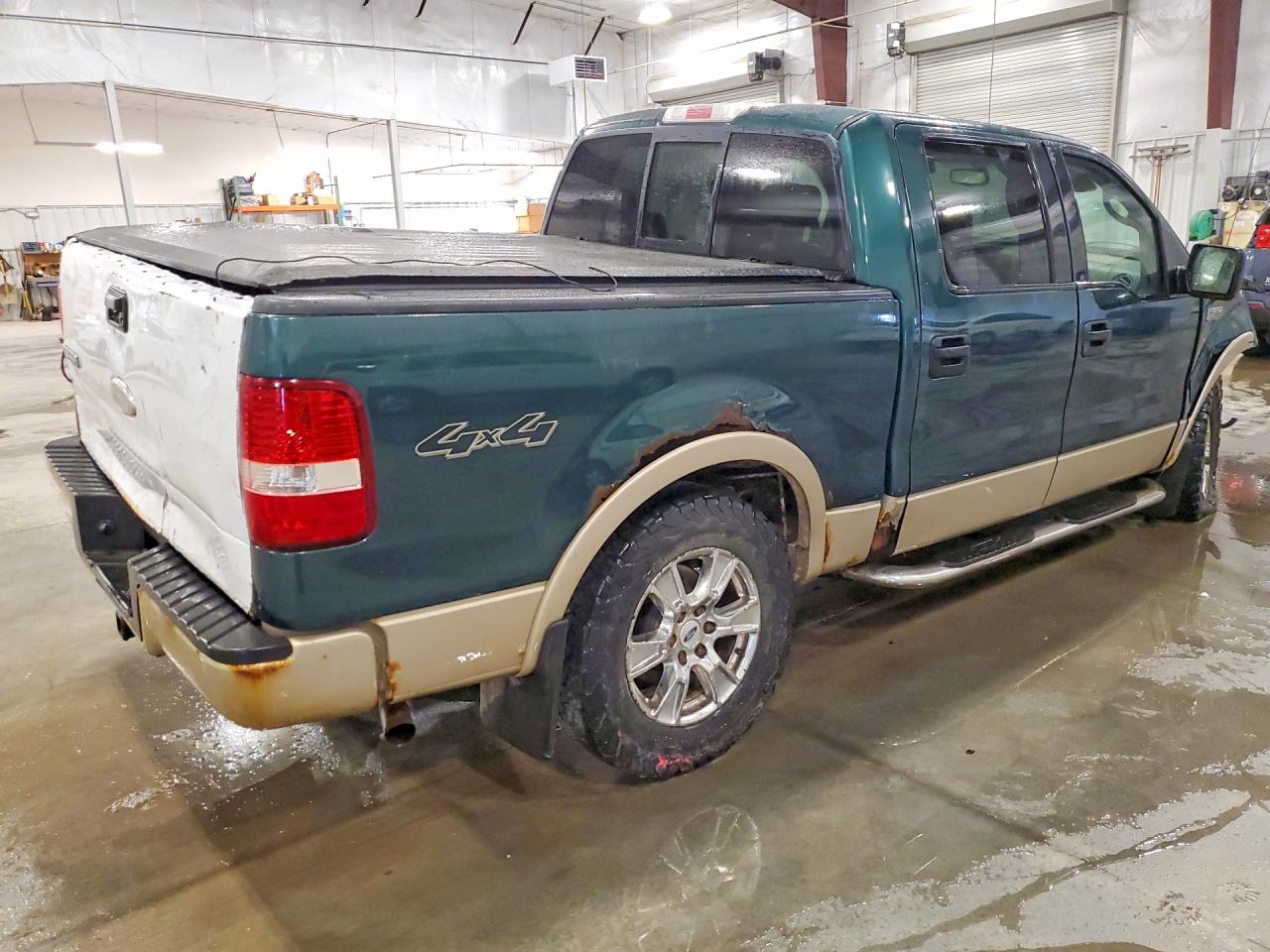 2007 Ford F150 Supercrew Green vin: 1FTPW14V37FB61068