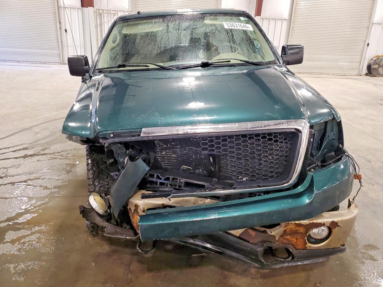 2007 Ford F150 Supercrew Green vin: 1FTPW14V37FB61068