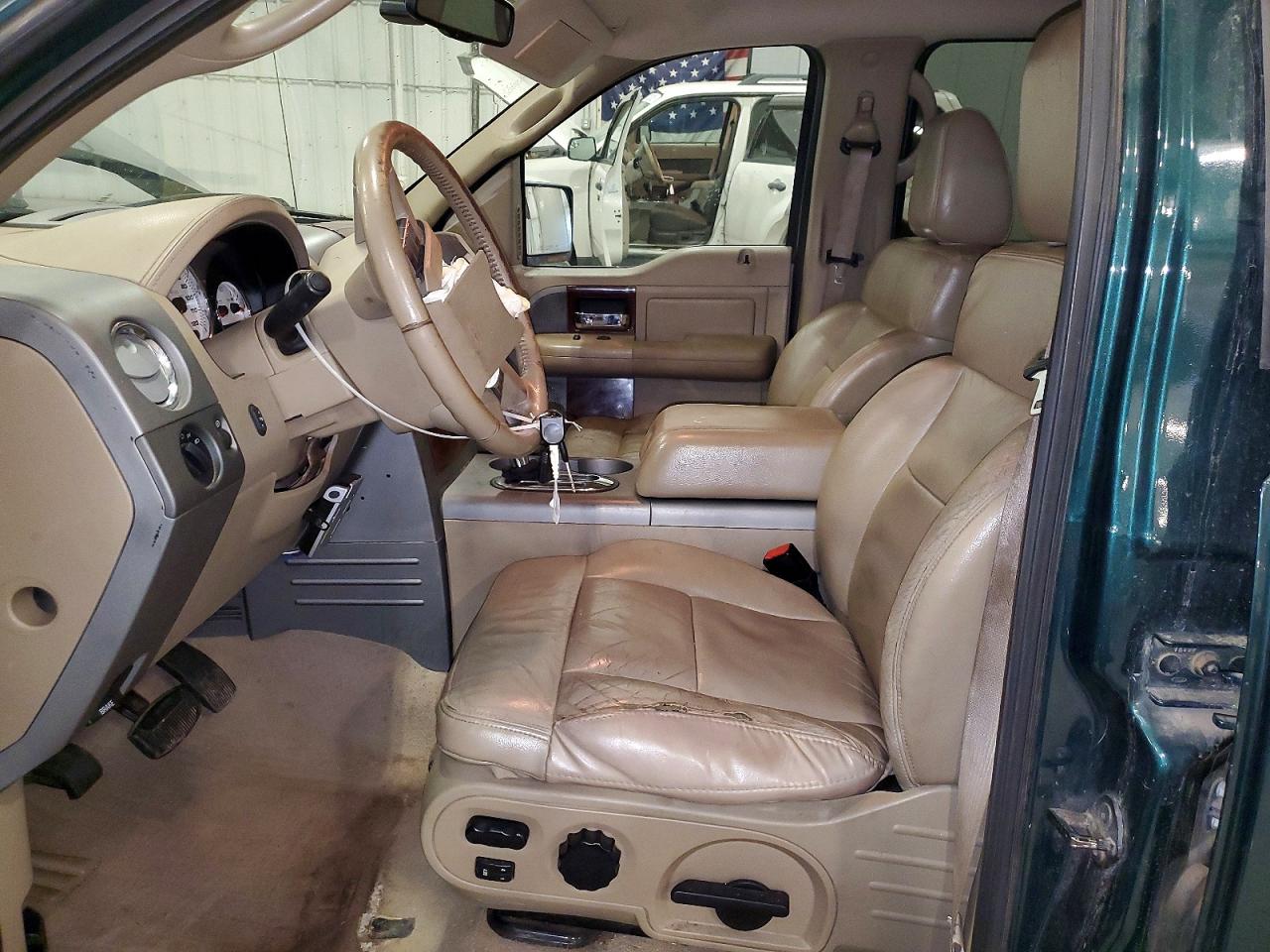 2007 Ford F150 Supercrew Green vin: 1FTPW14V37FB61068