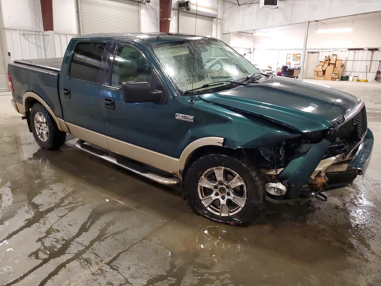2007 Ford F150 Supercrew Green vin: 1FTPW14V37FB61068