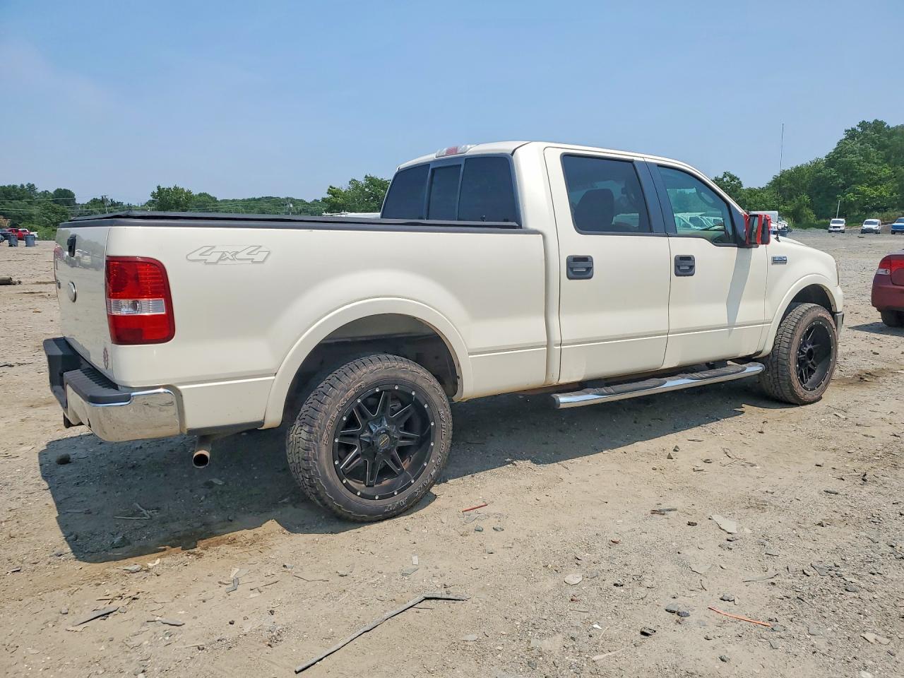 2007 Ford F150 Supercrew White vin: 1FTPW14V37FB73835