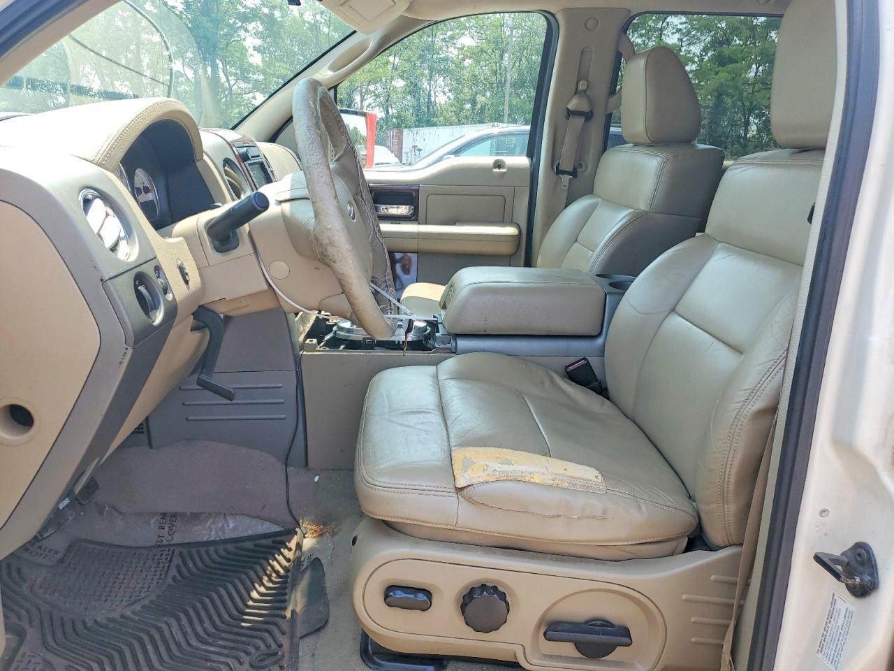 2007 Ford F150 Supercrew White vin: 1FTPW14V37FB73835