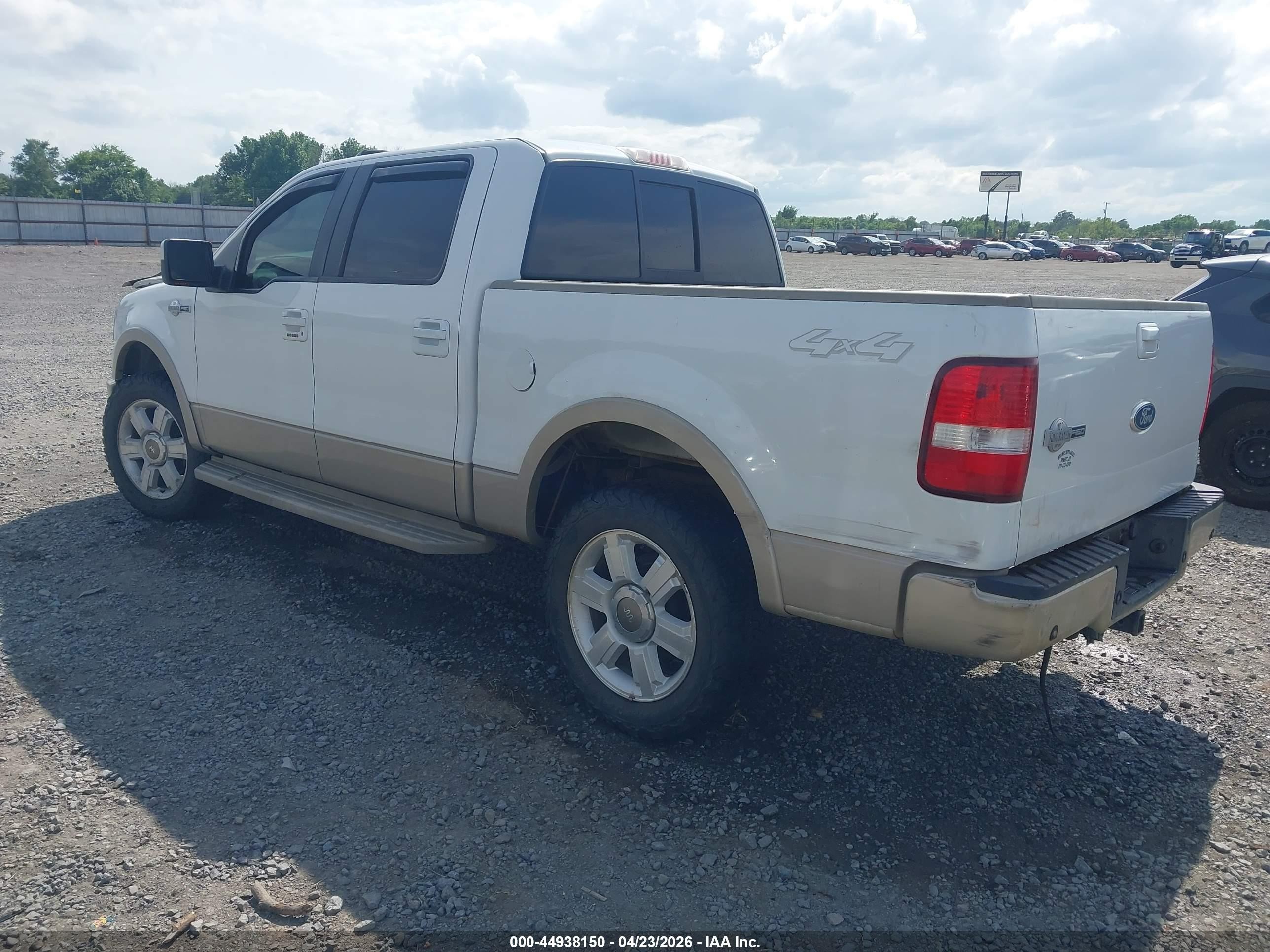 2007 Ford F-150 Fx4/lariat/xlt White vin: 1FTPW14V37KA78523